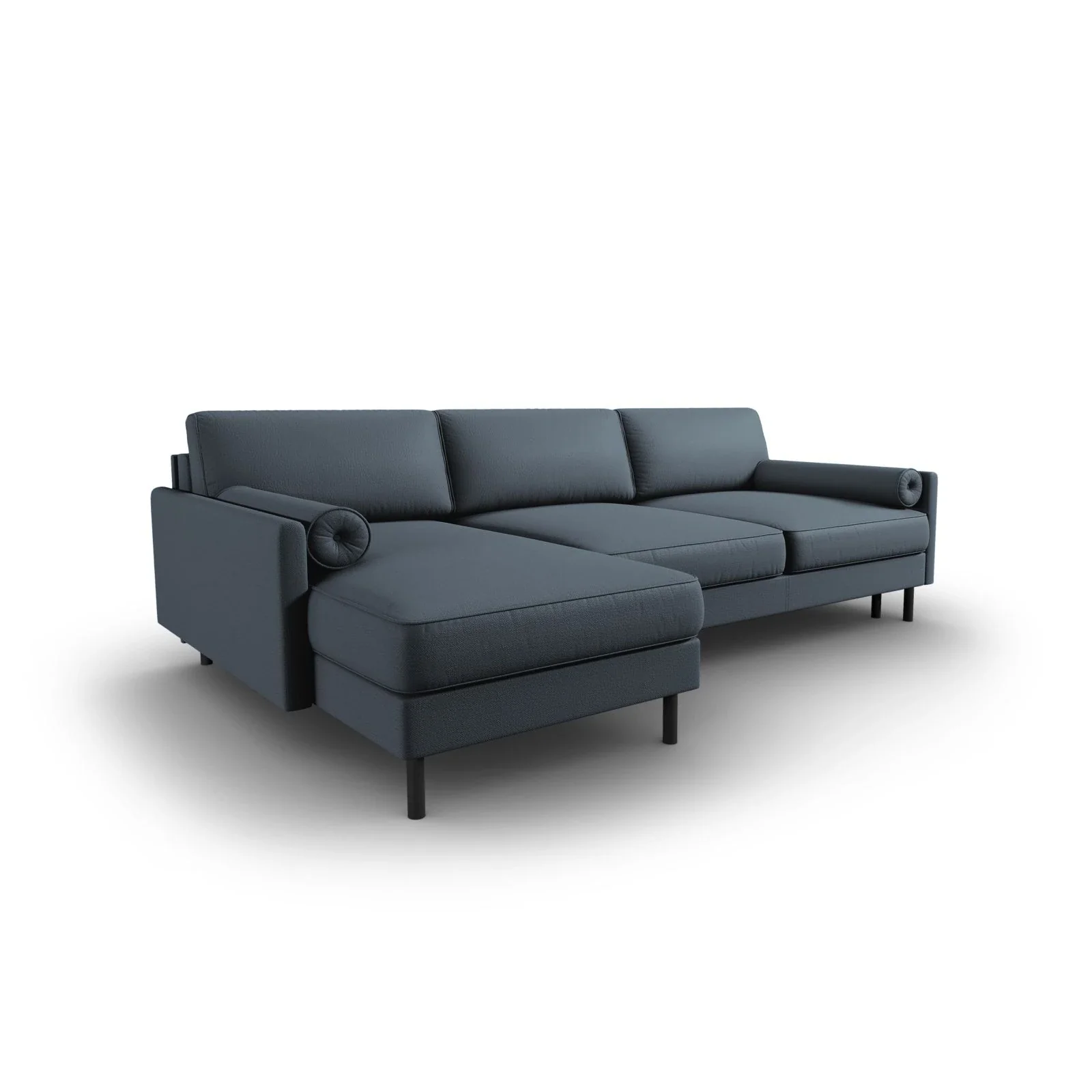 Scott 4-Sitzer Sofa, Linke Seite, umwandelbar mit Schlaffunktion, mit Bezug aus Samt oder Strukturstoff, 212x142 cm - Image 87