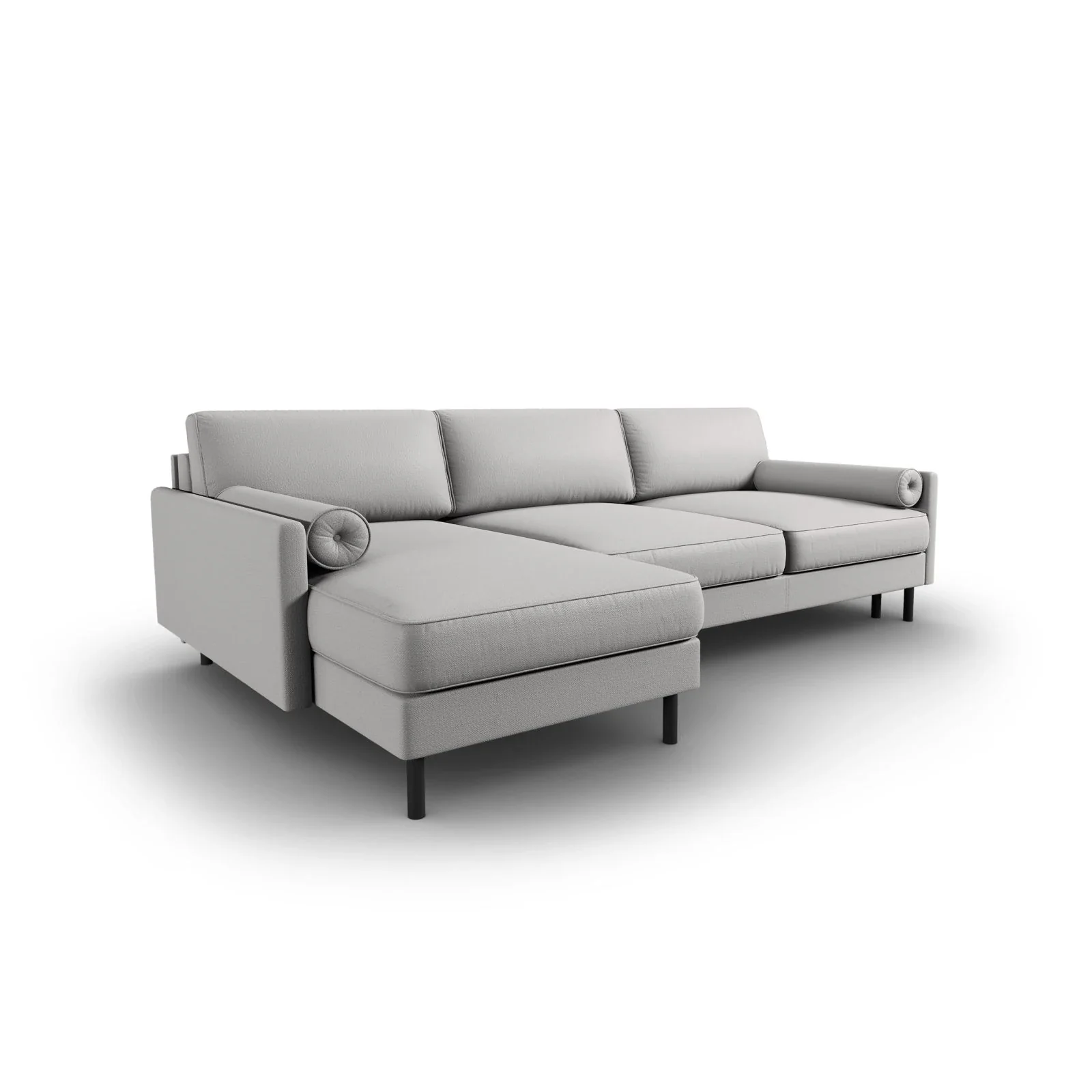 Scott 4-Sitzer Sofa, Linke Seite, umwandelbar mit Schlaffunktion, mit Bezug aus Samt oder Strukturstoff, 212x142 cm - Image 96