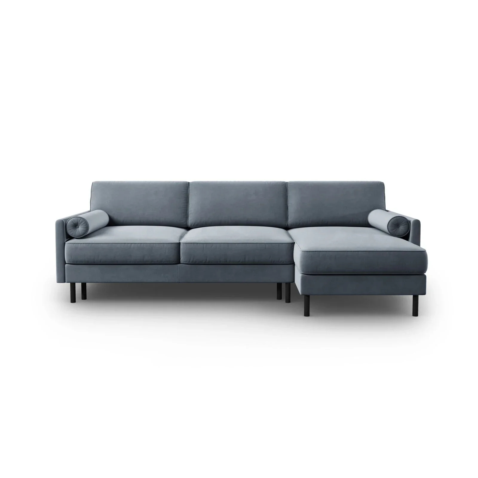 Scott 4-Sitzer Sofa, Rechte Seite, umwandelbar mit Schlaffunktion, mit Bezug aus Samt oder Strukturstoff, 212x142 cm - Image 10