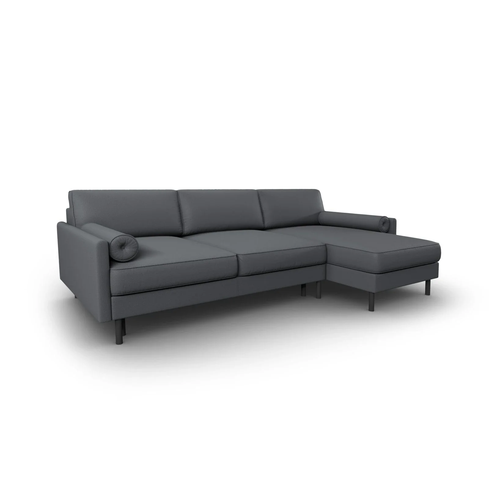Scott 4-Sitzer Sofa, Rechte Seite, umwandelbar mit Schlaffunktion, mit Bezug aus Samt oder Strukturstoff, 212x142 cm - Image 102