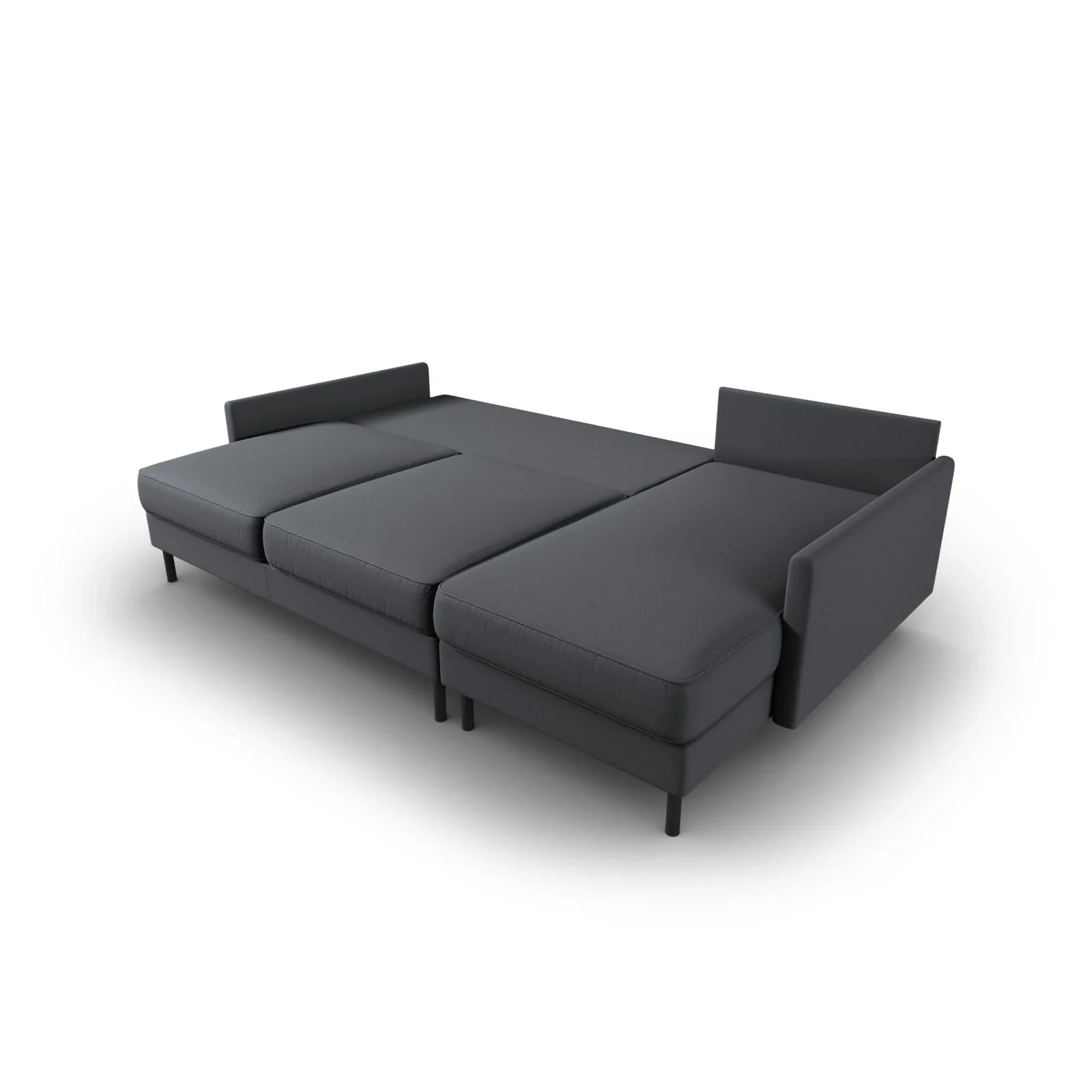 Scott 4-Sitzer Sofa, Rechte Seite, umwandelbar mit Schlaffunktion, mit Bezug aus Samt oder Strukturstoff, 212x142 cm - Image 104