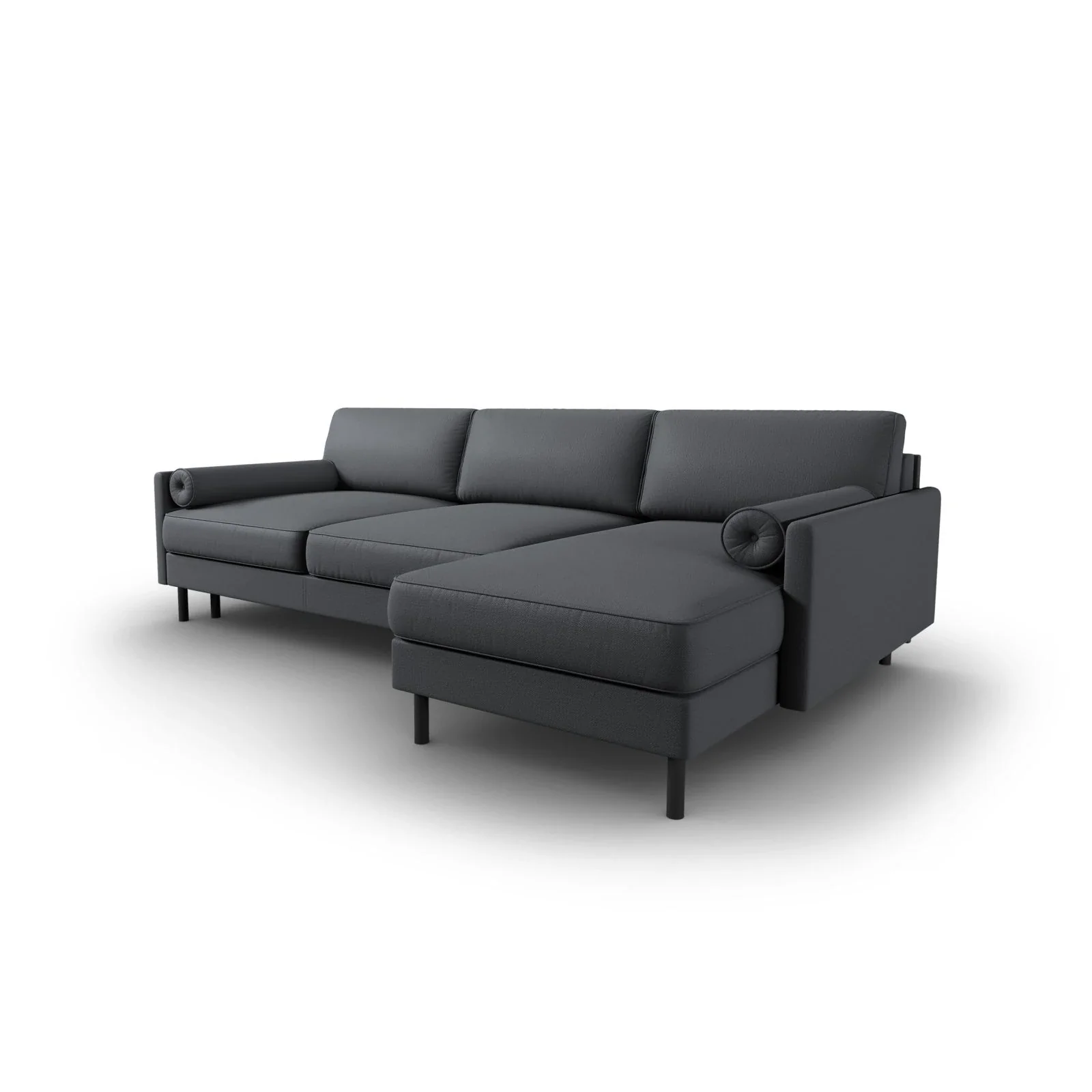 Scott 4-Sitzer Sofa, Rechte Seite, umwandelbar mit Schlaffunktion, mit Bezug aus Samt oder Strukturstoff, 212x142 cm - Image 105