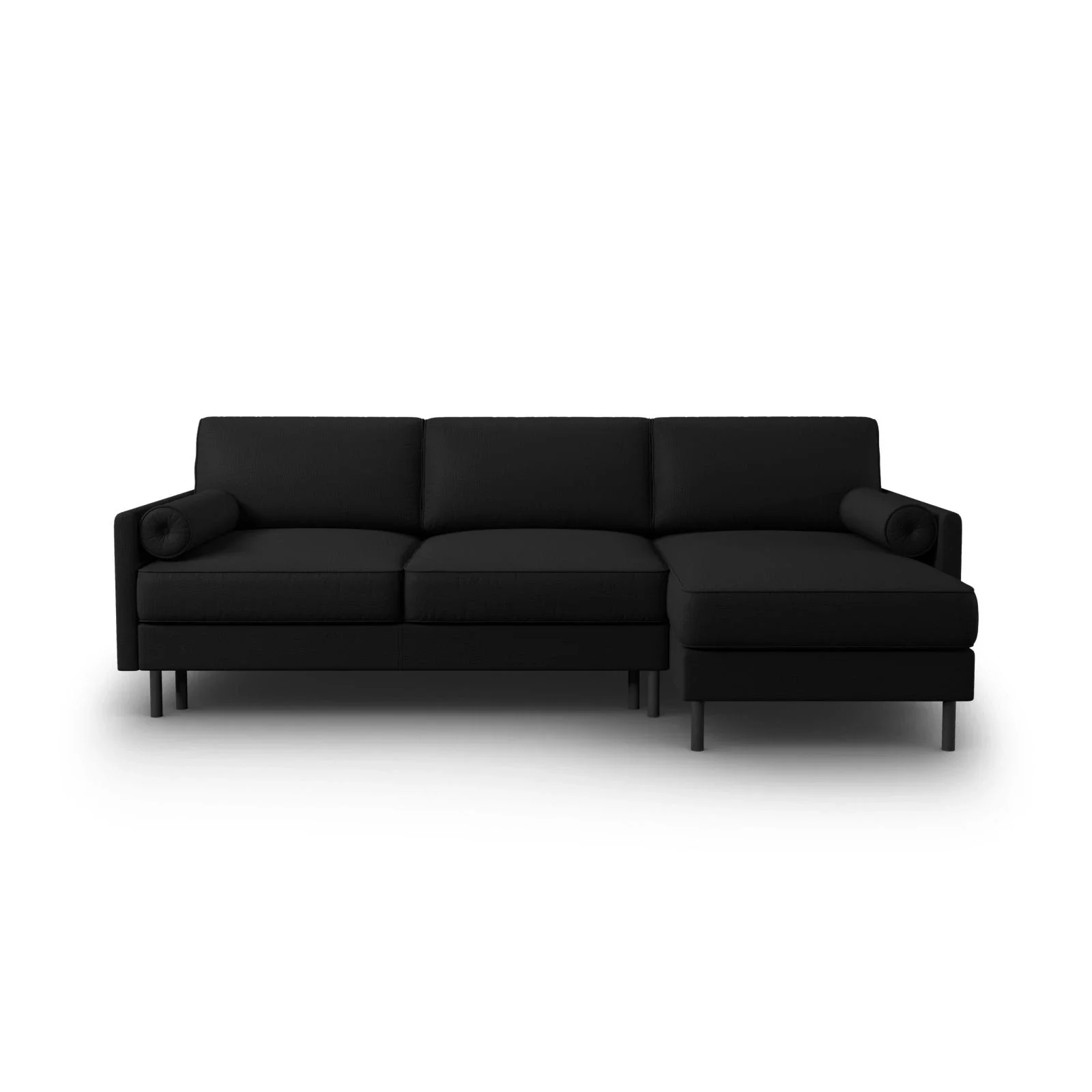Scott 4-Sitzer Sofa, Rechte Seite, umwandelbar mit Schlaffunktion, mit Bezug aus Samt oder Strukturstoff, 212x142 cm - Image 109
