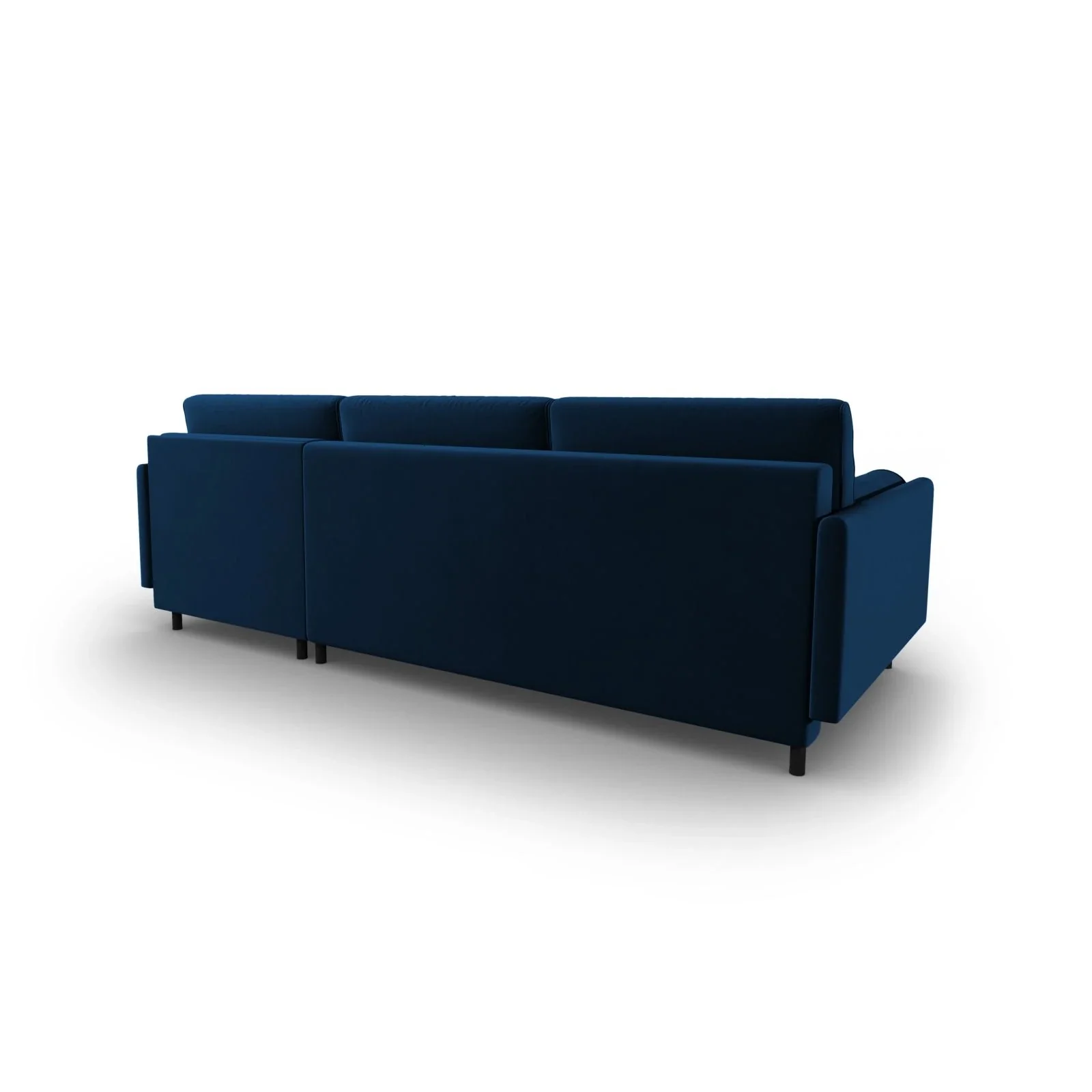 Scott 4-Sitzer Sofa, Rechte Seite, umwandelbar mit Schlaffunktion, mit Bezug aus Samt oder Strukturstoff, 212x142 cm - Image 25