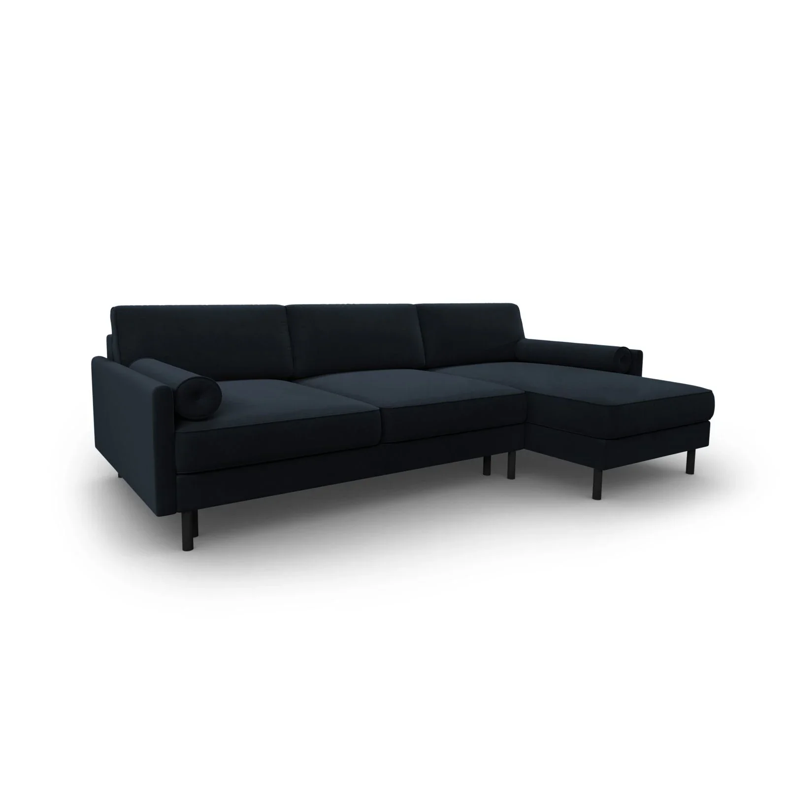Scott 4-Sitzer Sofa, Rechte Seite, umwandelbar mit Schlaffunktion, mit Bezug aus Samt oder Strukturstoff, 212x142 cm - Image 30