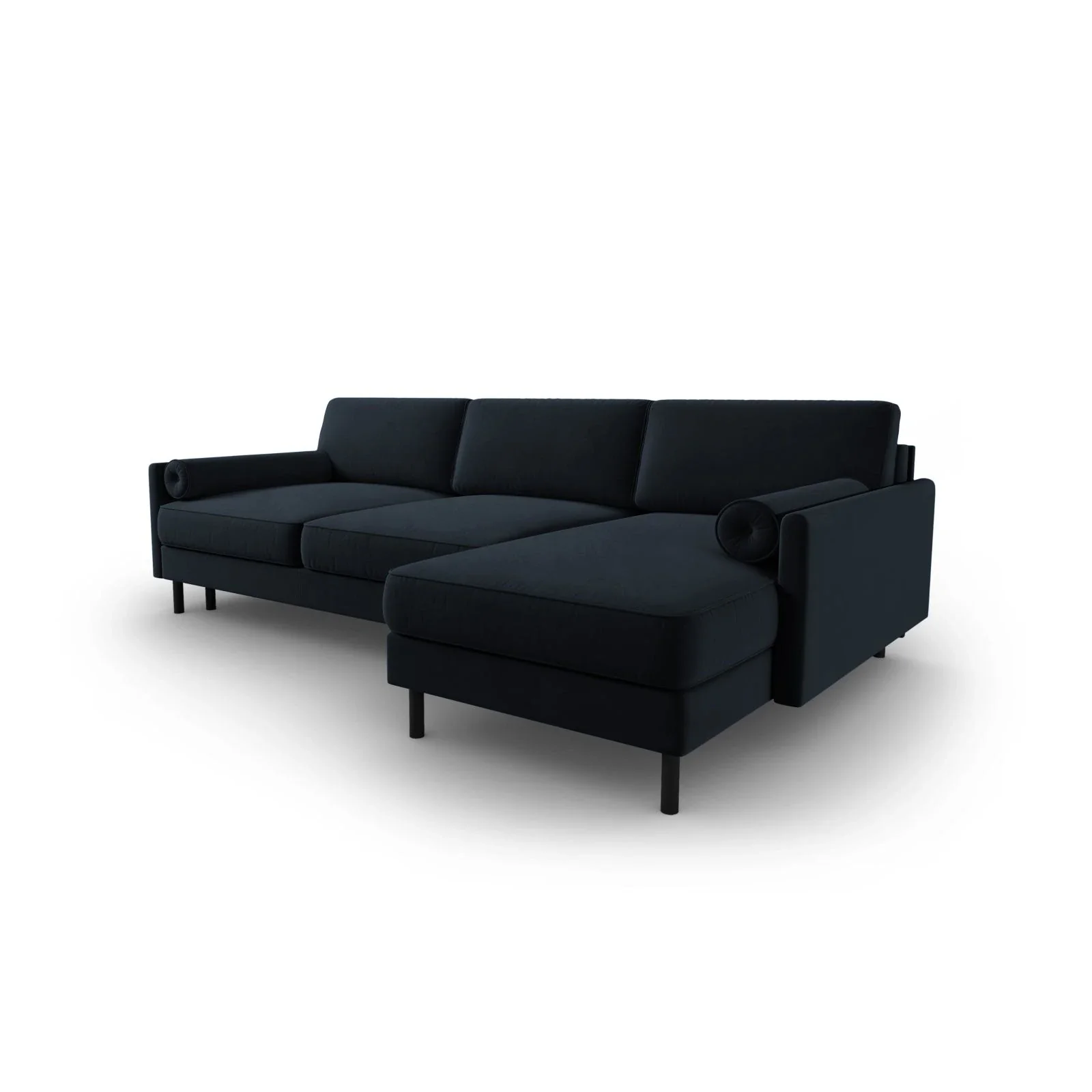 Scott 4-Sitzer Sofa, Rechte Seite, umwandelbar mit Schlaffunktion, mit Bezug aus Samt oder Strukturstoff, 212x142 cm - Image 33