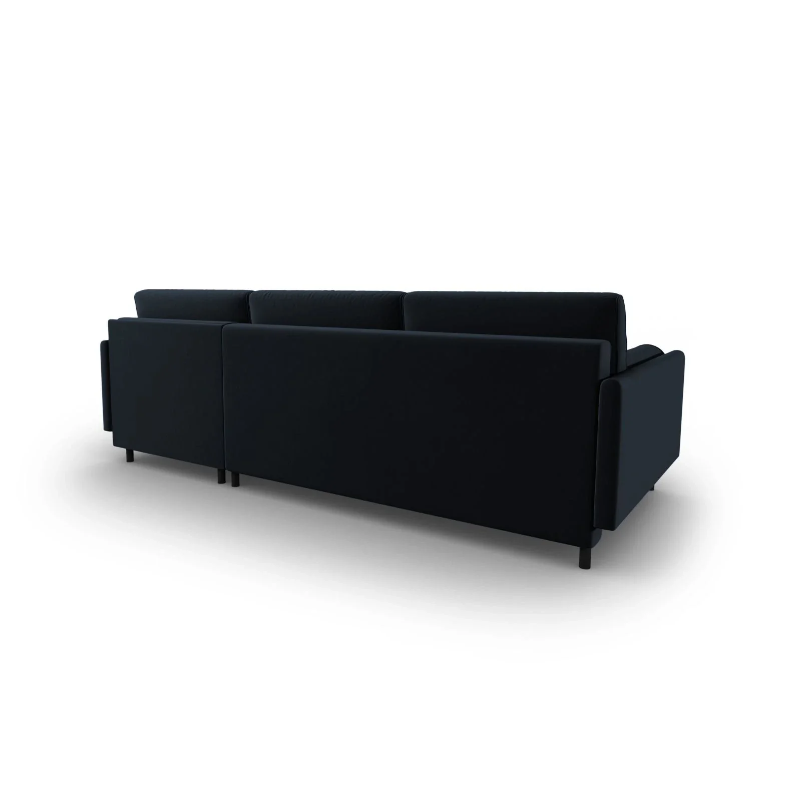 Scott 4-Sitzer Sofa, Rechte Seite, umwandelbar mit Schlaffunktion, mit Bezug aus Samt oder Strukturstoff, 212x142 cm - Image 34