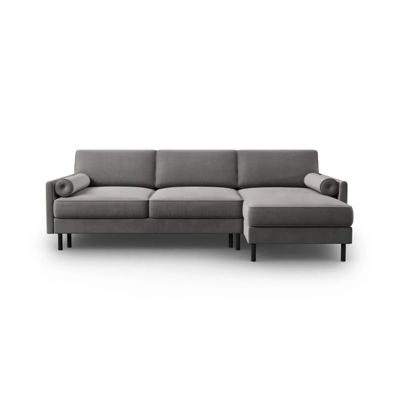 Scott 4-Sitzer Sofa, Rechte Seite, umwandelbar mit Schlaffunktion, mit Bezug aus Samt oder Strukturstoff, 212x142 cm - Image 37
