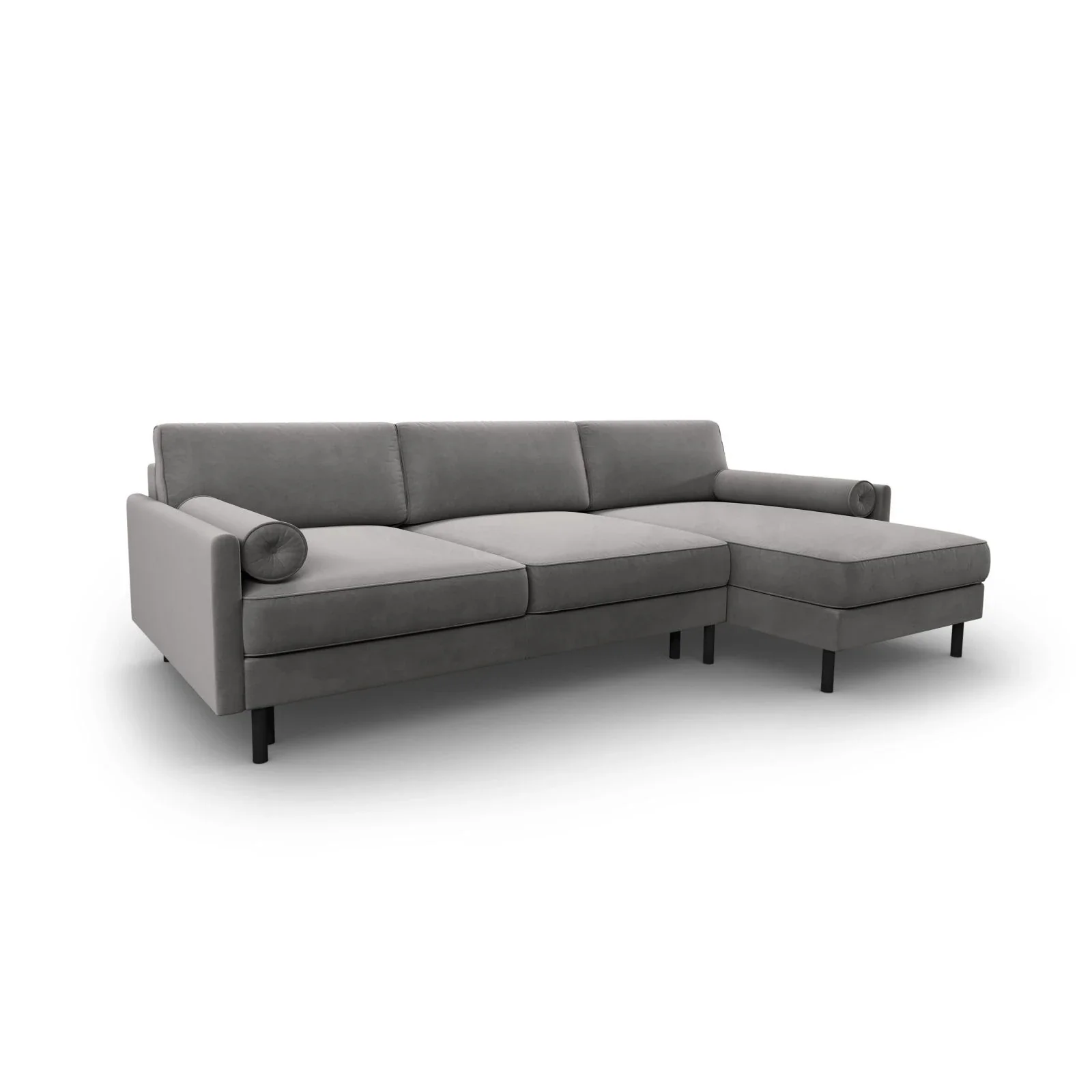 Scott 4-Sitzer Sofa, Rechte Seite, umwandelbar mit Schlaffunktion, mit Bezug aus Samt oder Strukturstoff, 212x142 cm - Image 39