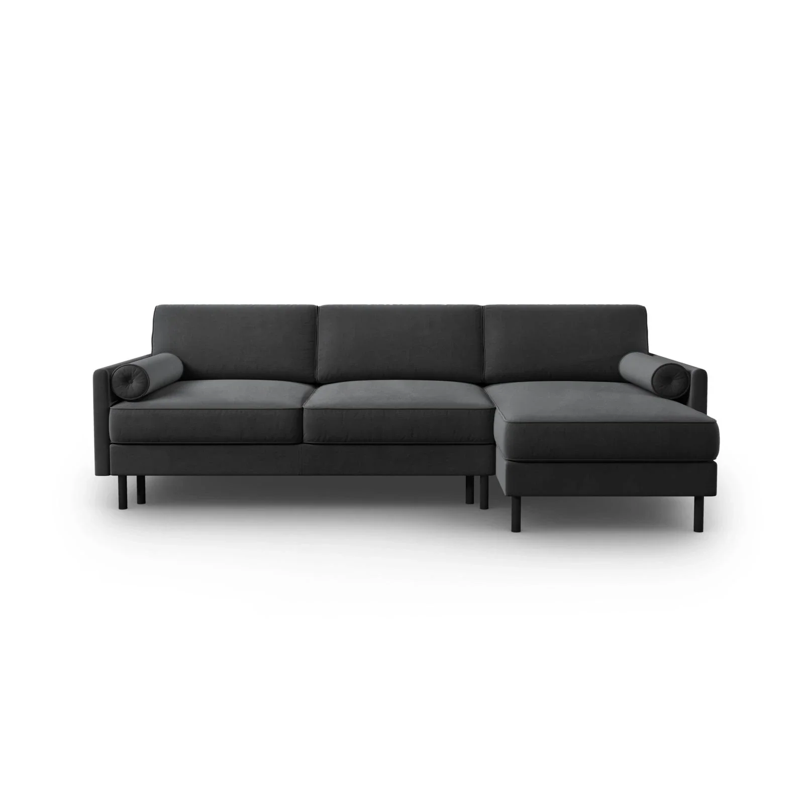 Scott 4-Sitzer Sofa, Rechte Seite, umwandelbar mit Schlaffunktion, mit Bezug aus Samt oder Strukturstoff, 212x142 cm - Image 46