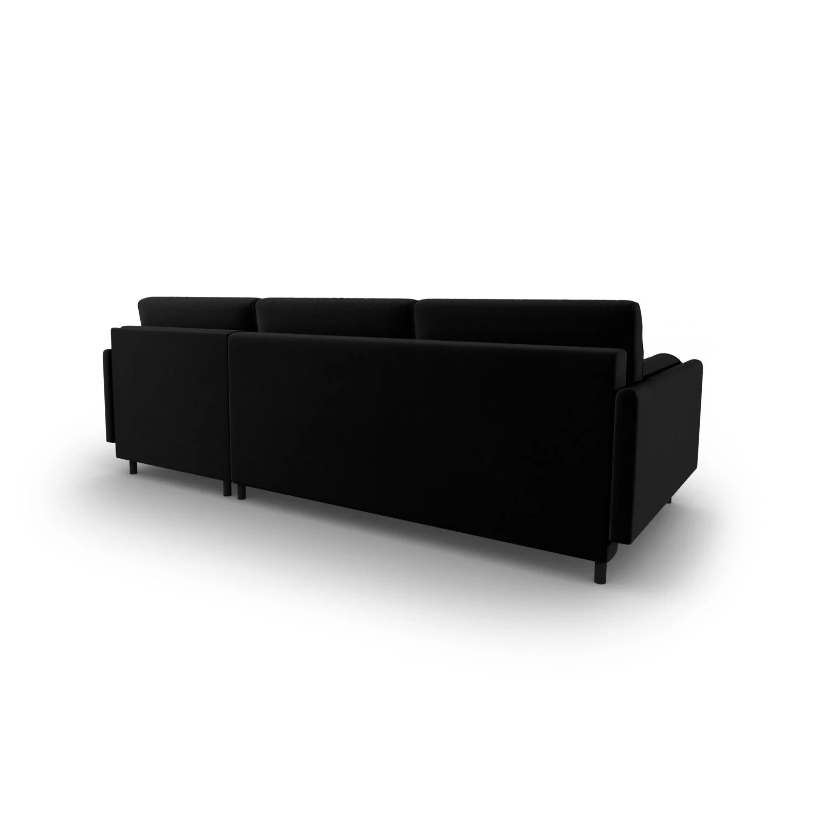 Scott 4-Sitzer Sofa, Rechte Seite, umwandelbar mit Schlaffunktion, mit Bezug aus Samt oder Strukturstoff, 212x142 cm - Image 61