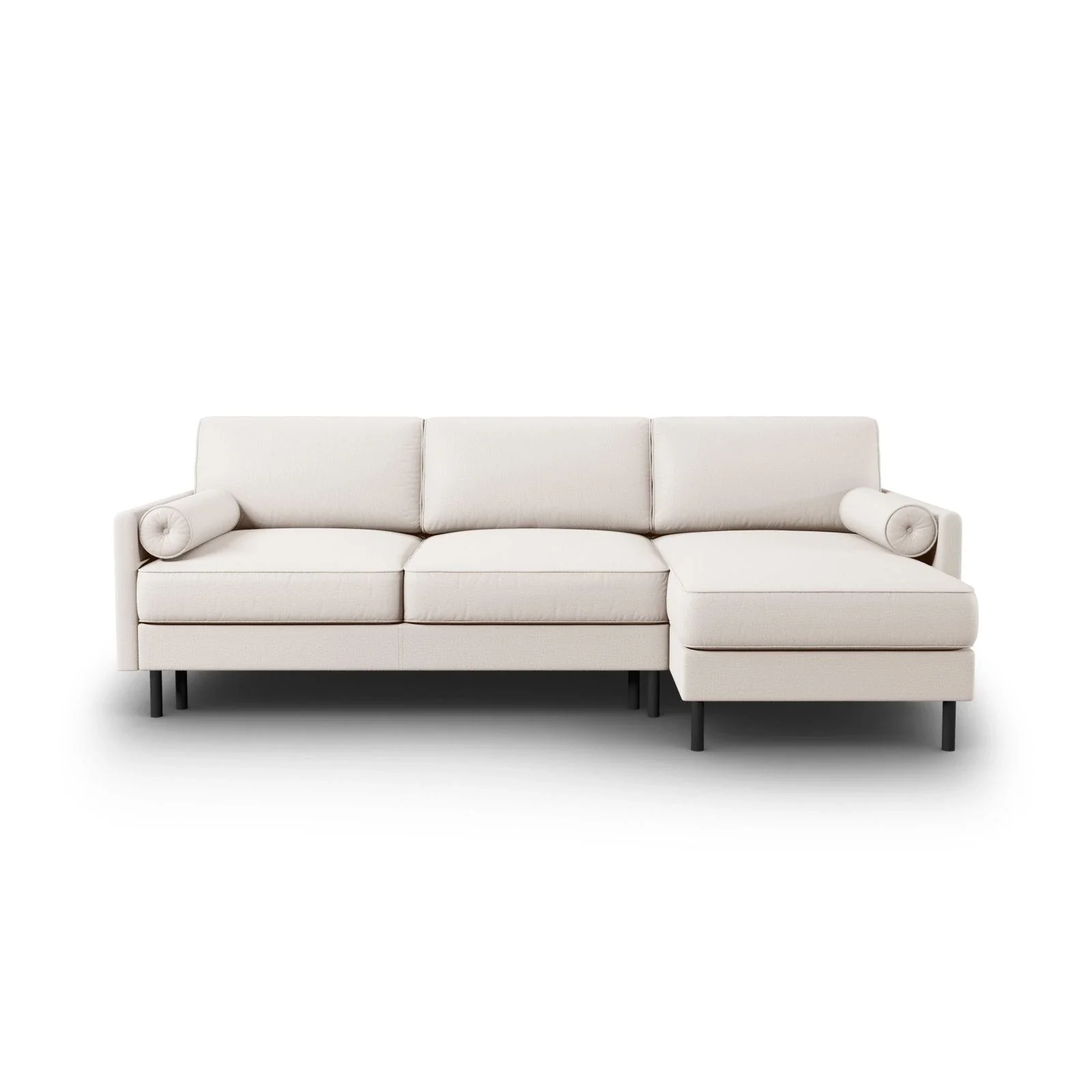 Scott 4-Sitzer Sofa, Rechte Seite, umwandelbar mit Schlaffunktion, mit Bezug aus Samt oder Strukturstoff, 212x142 cm - Image 64