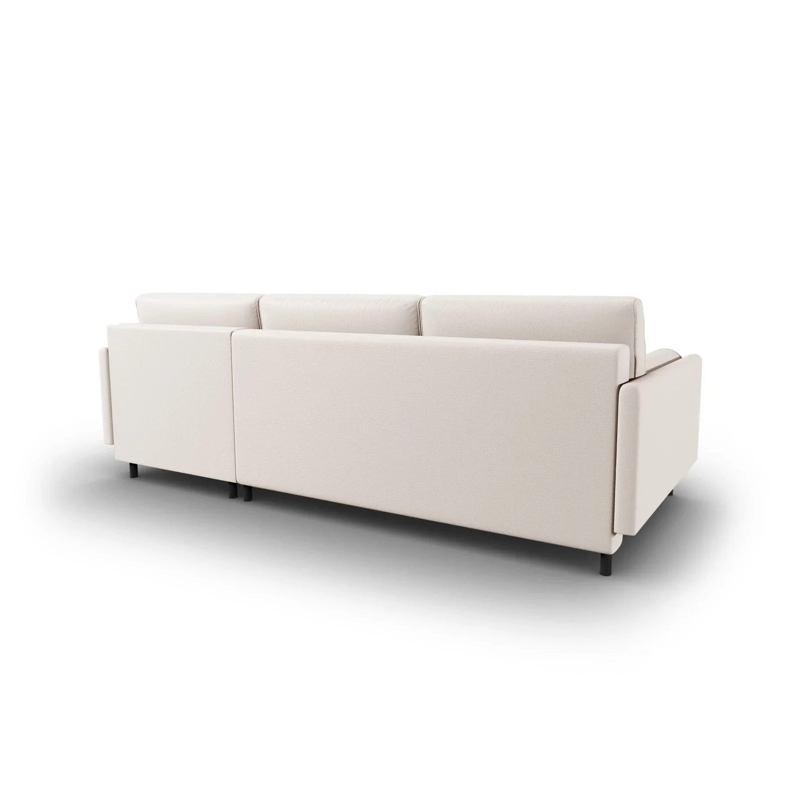 Scott 4-Sitzer Sofa, Rechte Seite, umwandelbar mit Schlaffunktion, mit Bezug aus Samt oder Strukturstoff, 212x142 cm - Image 70