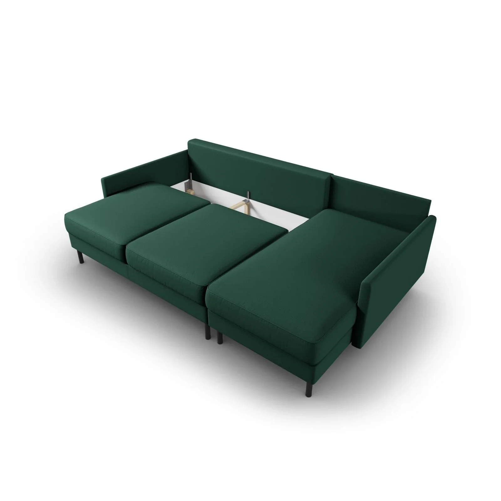 Scott 4-Sitzer Sofa, Rechte Seite, umwandelbar mit Schlaffunktion, mit Bezug aus Samt oder Strukturstoff, 212x142 cm - Image 76