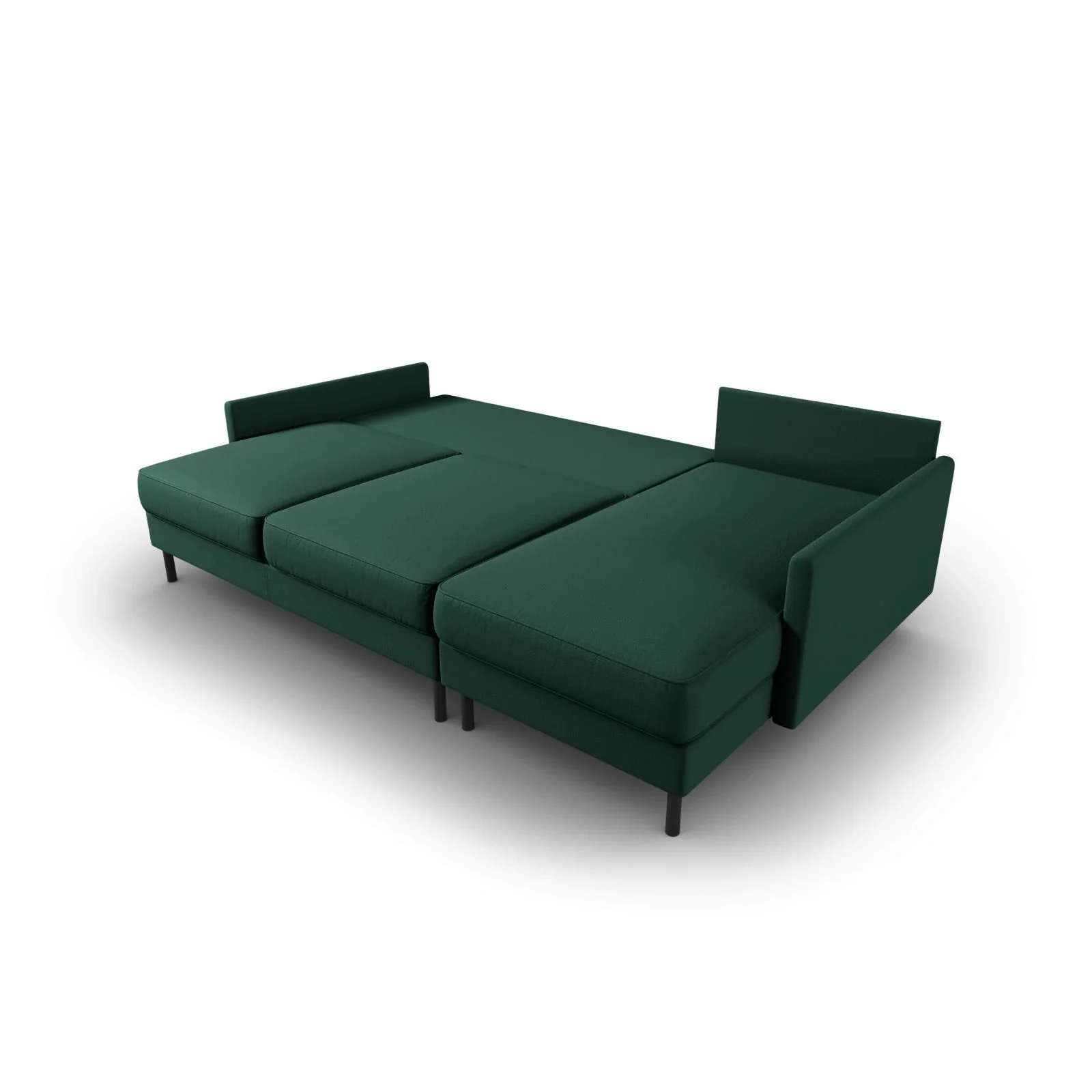 Scott 4-Sitzer Sofa, Rechte Seite, umwandelbar mit Schlaffunktion, mit Bezug aus Samt oder Strukturstoff, 212x142 cm - Image 77