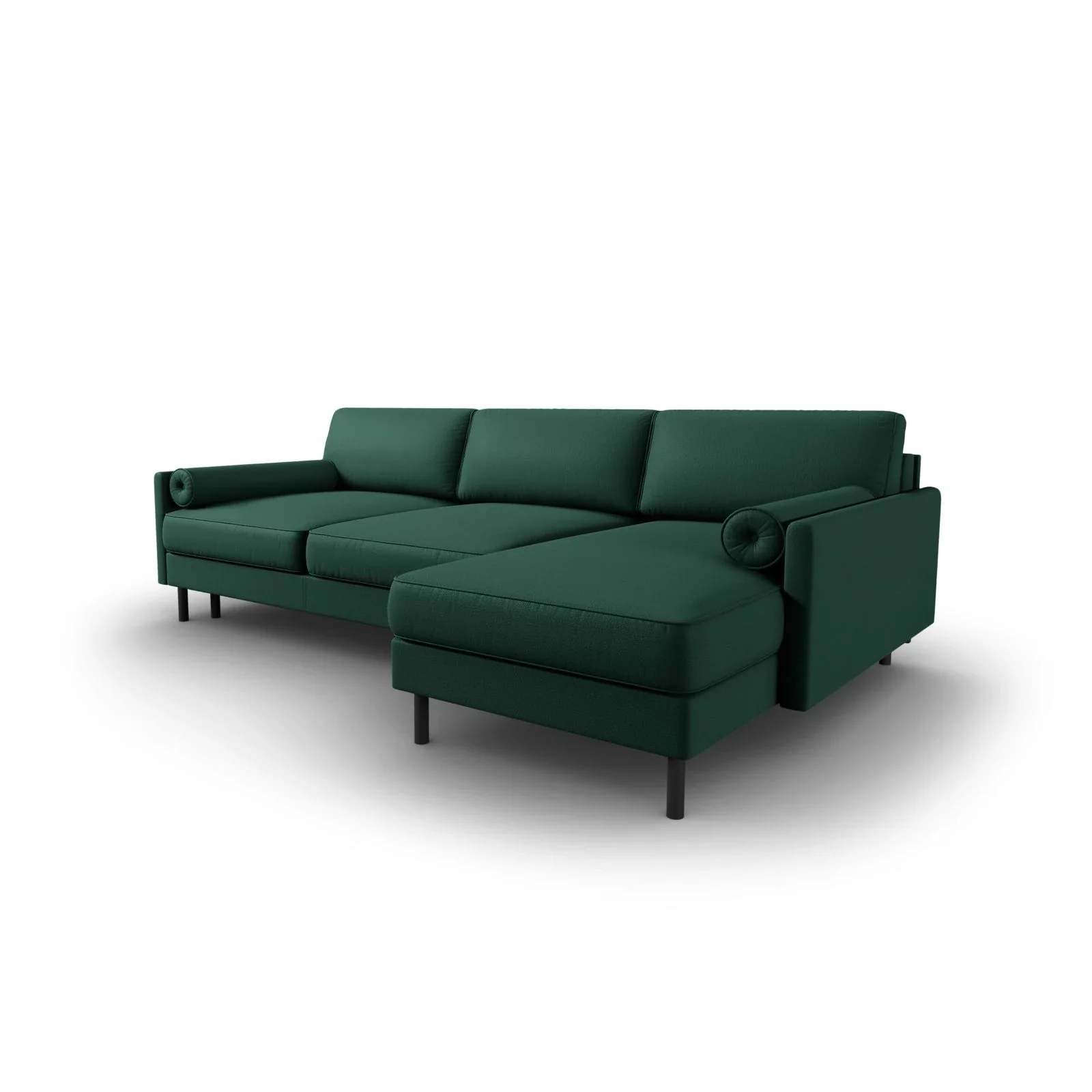 Scott 4-Sitzer Sofa, Rechte Seite, umwandelbar mit Schlaffunktion, mit Bezug aus Samt oder Strukturstoff, 212x142 cm - Image 78