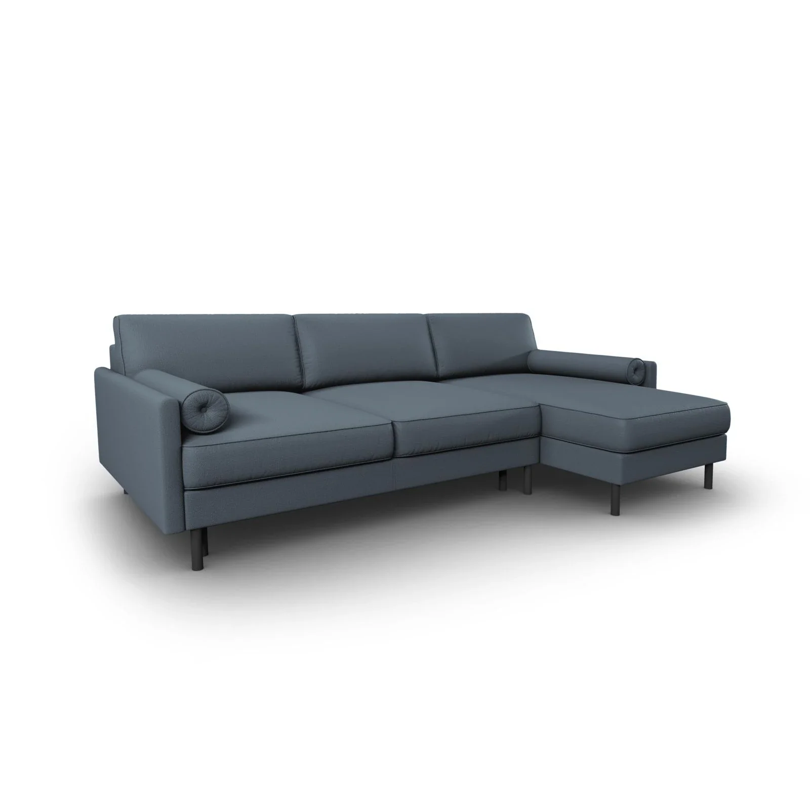 Scott 4-Sitzer Sofa, Rechte Seite, umwandelbar mit Schlaffunktion, mit Bezug aus Samt oder Strukturstoff, 212x142 cm - Image 84
