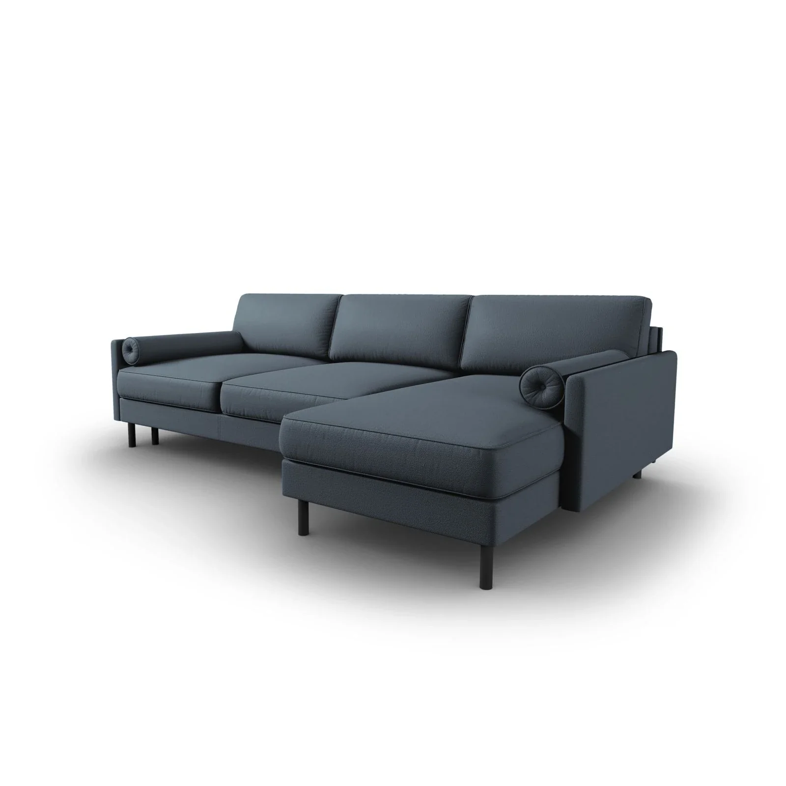 Scott 4-Sitzer Sofa, Rechte Seite, umwandelbar mit Schlaffunktion, mit Bezug aus Samt oder Strukturstoff, 212x142 cm - Image 87