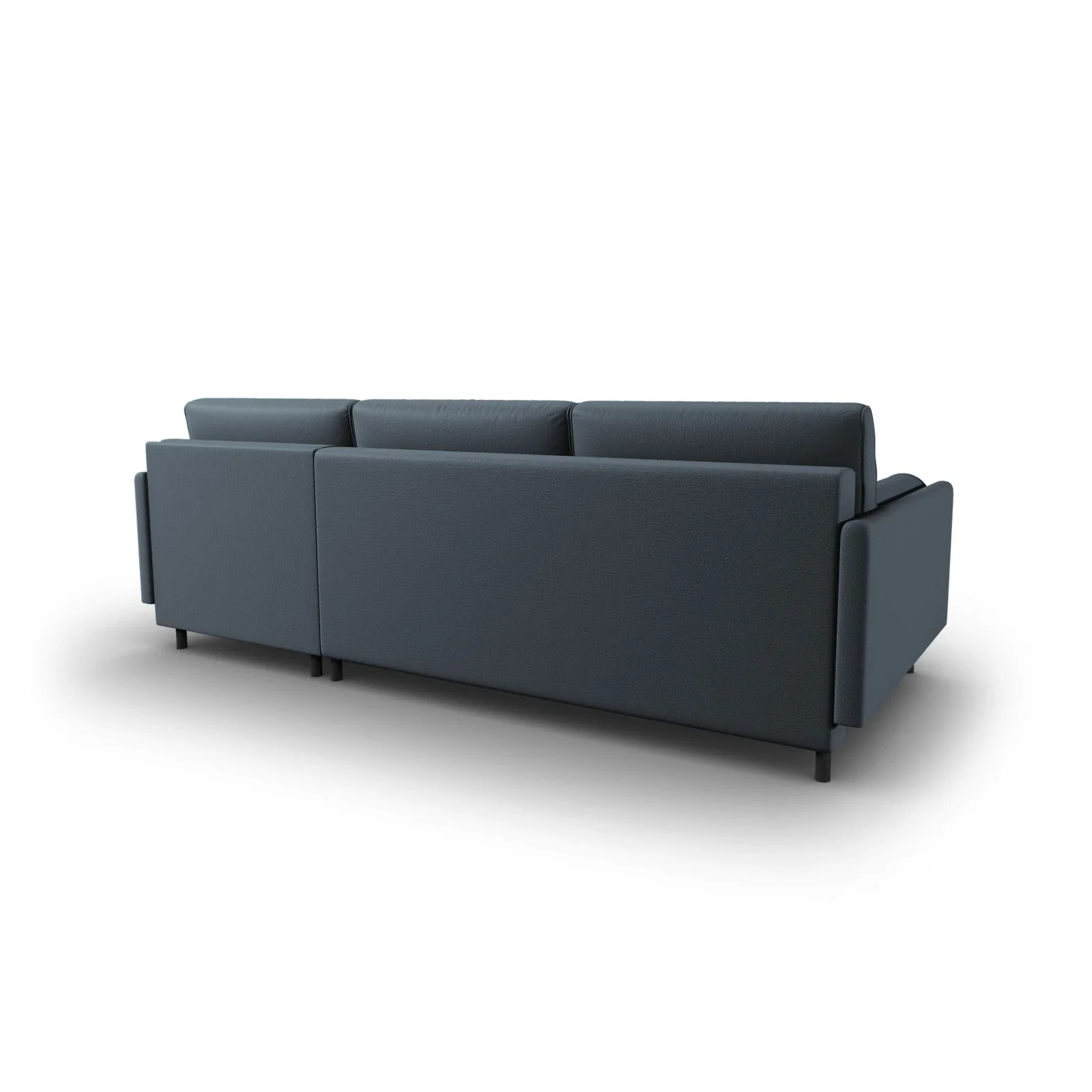Scott 4-Sitzer Sofa, Rechte Seite, umwandelbar mit Schlaffunktion, mit Bezug aus Samt oder Strukturstoff, 212x142 cm - Image 88