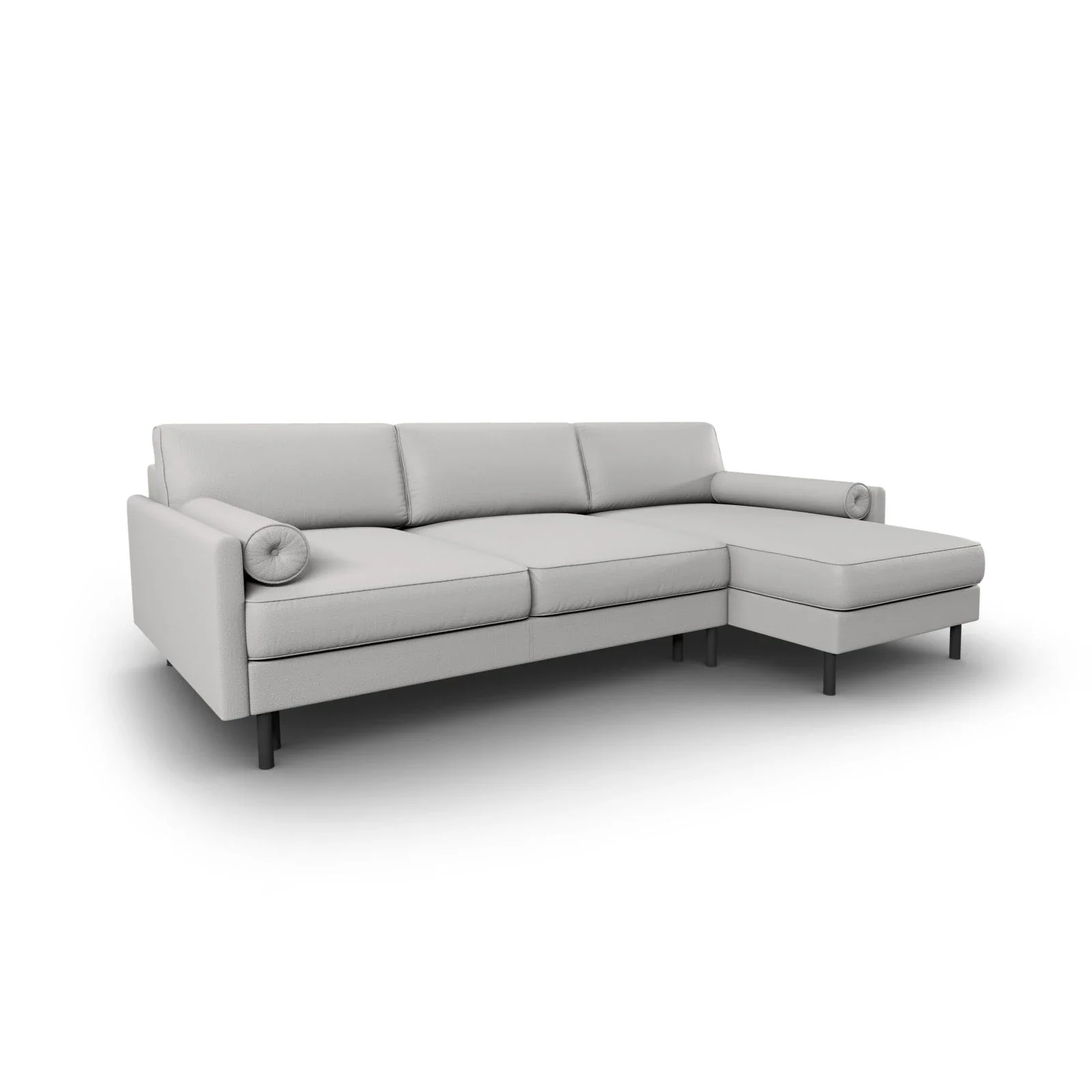 Scott 4-Sitzer Sofa, Rechte Seite, umwandelbar mit Schlaffunktion, mit Bezug aus Samt oder Strukturstoff, 212x142 cm - Image 93