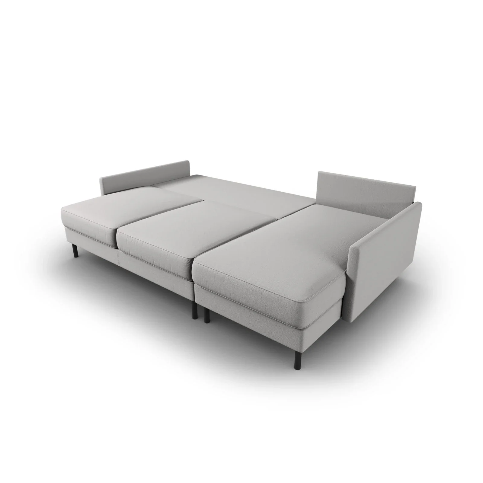 Scott 4-Sitzer Sofa, Rechte Seite, umwandelbar mit Schlaffunktion, mit Bezug aus Samt oder Strukturstoff, 212x142 cm - Image 95