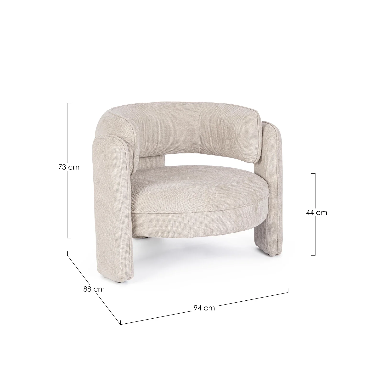 Sessel Aisha Beige - Image 4