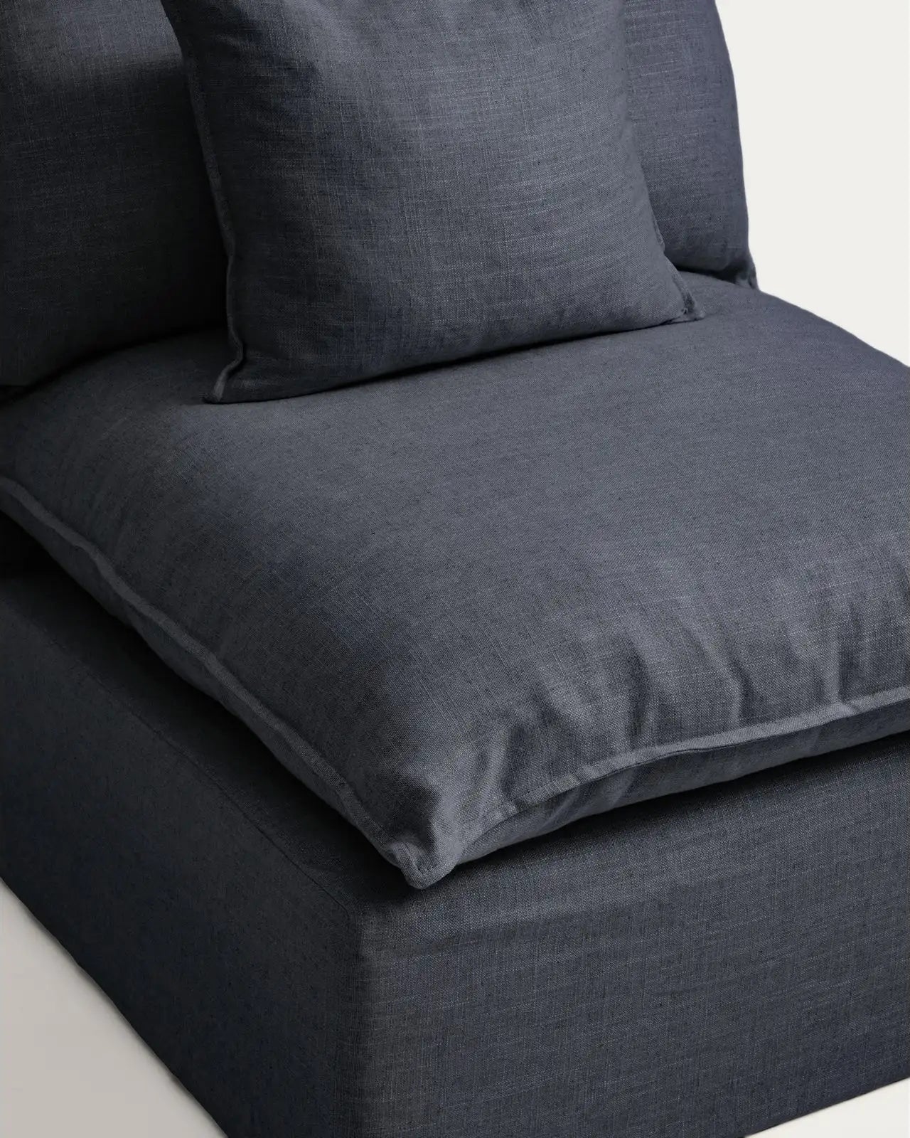 Sessel Anarela mit abnehmbarem Bezug aus Leinen und Viskose, 90 cm, FSC Mix Credit - Image 11