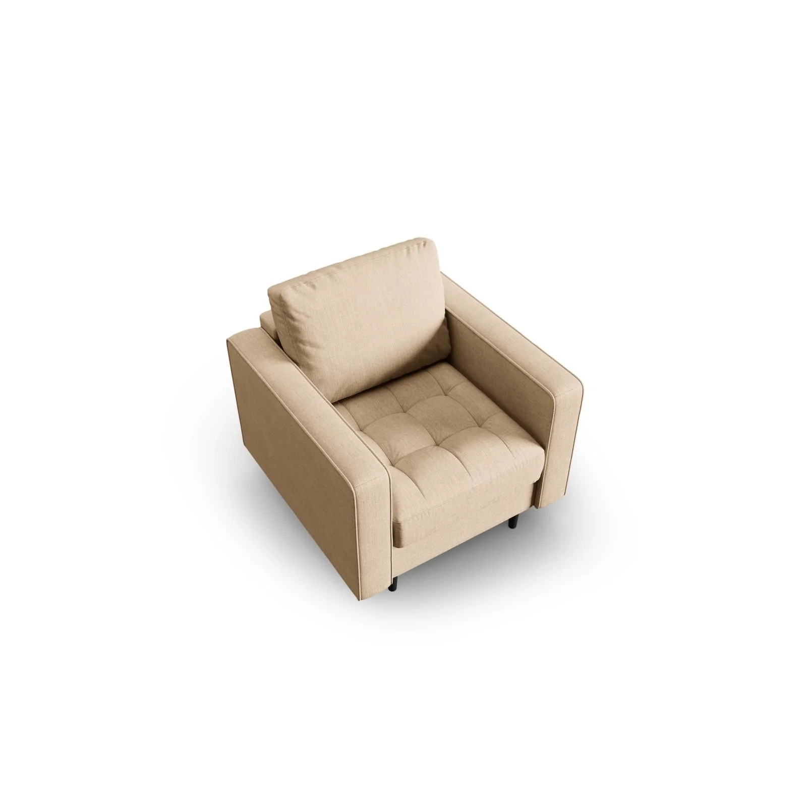 Sessel Aspen aus Samt oder Strukturstoff, 90x80x90 cm - Image 107
