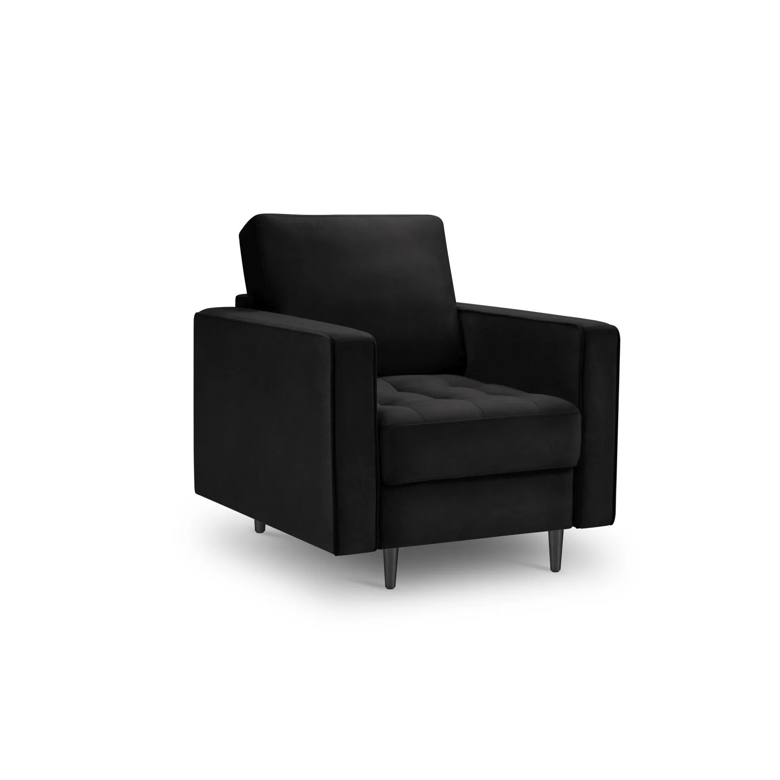 Sessel Aspen aus Samt oder Strukturstoff, 90x80x90 cm - Image 90