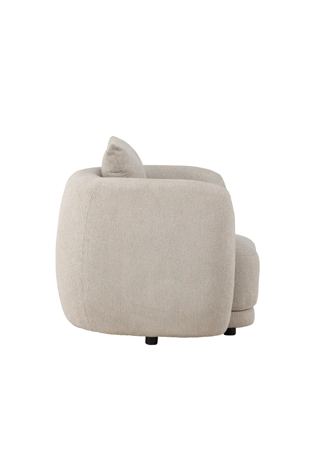 Sessel Cielo in beige boucle, 110x97x72 cm - Image 8