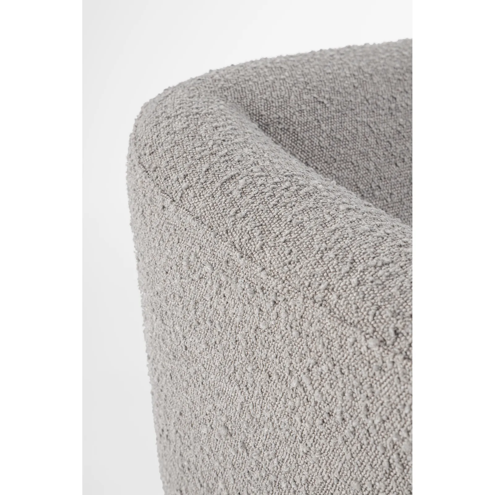 Sessel Claudine Grau Bouclé - Image 3