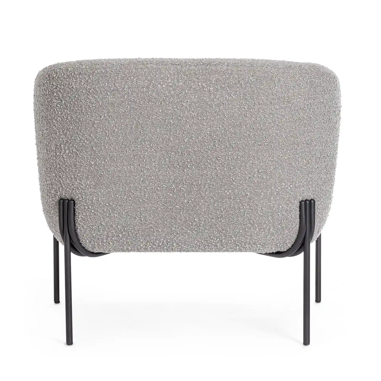 Sessel Claudine Grau Bouclé - Image 8