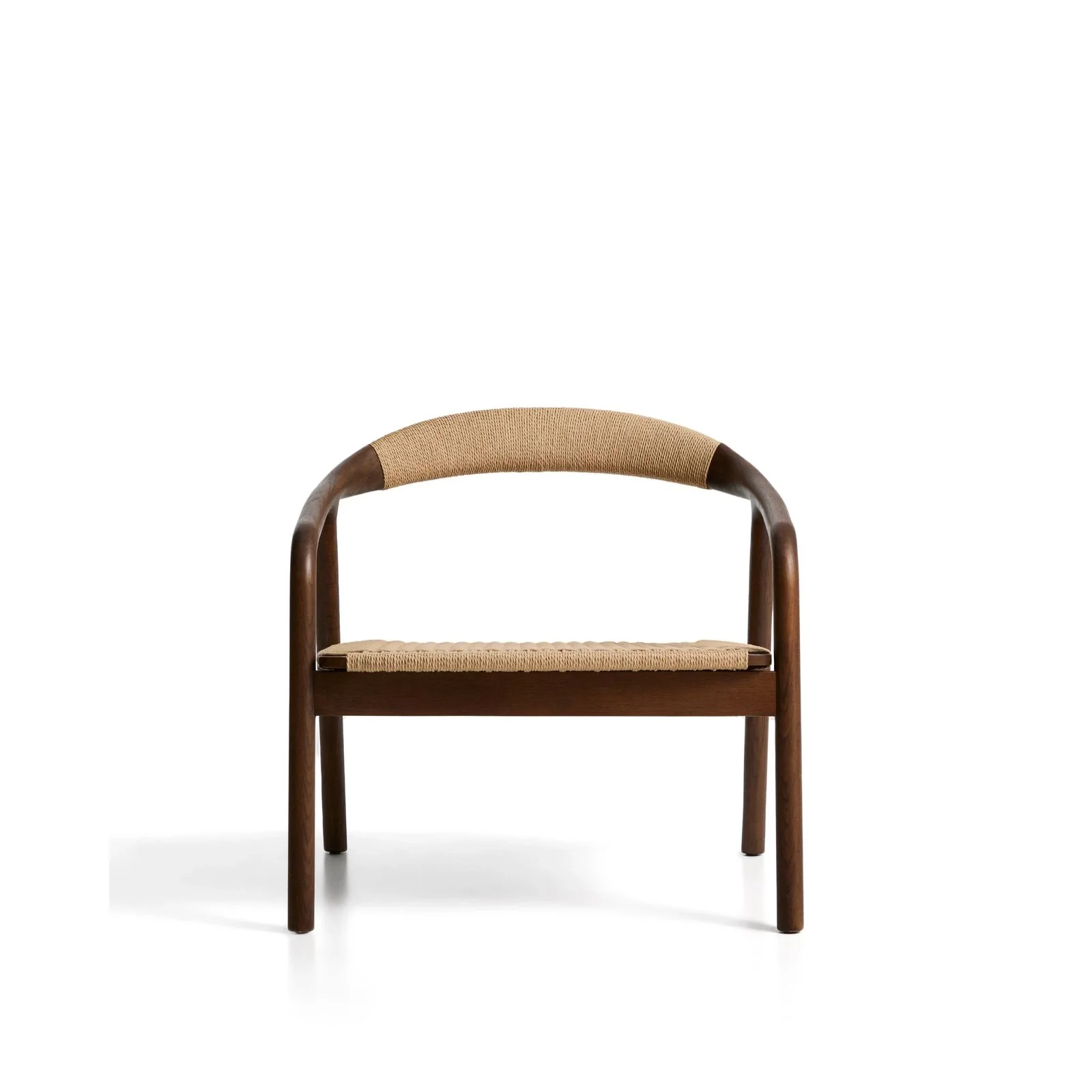 Sessel Derile aus massivem Eichenholz mit Finish und Papierseil FSC 100 % - Image 18