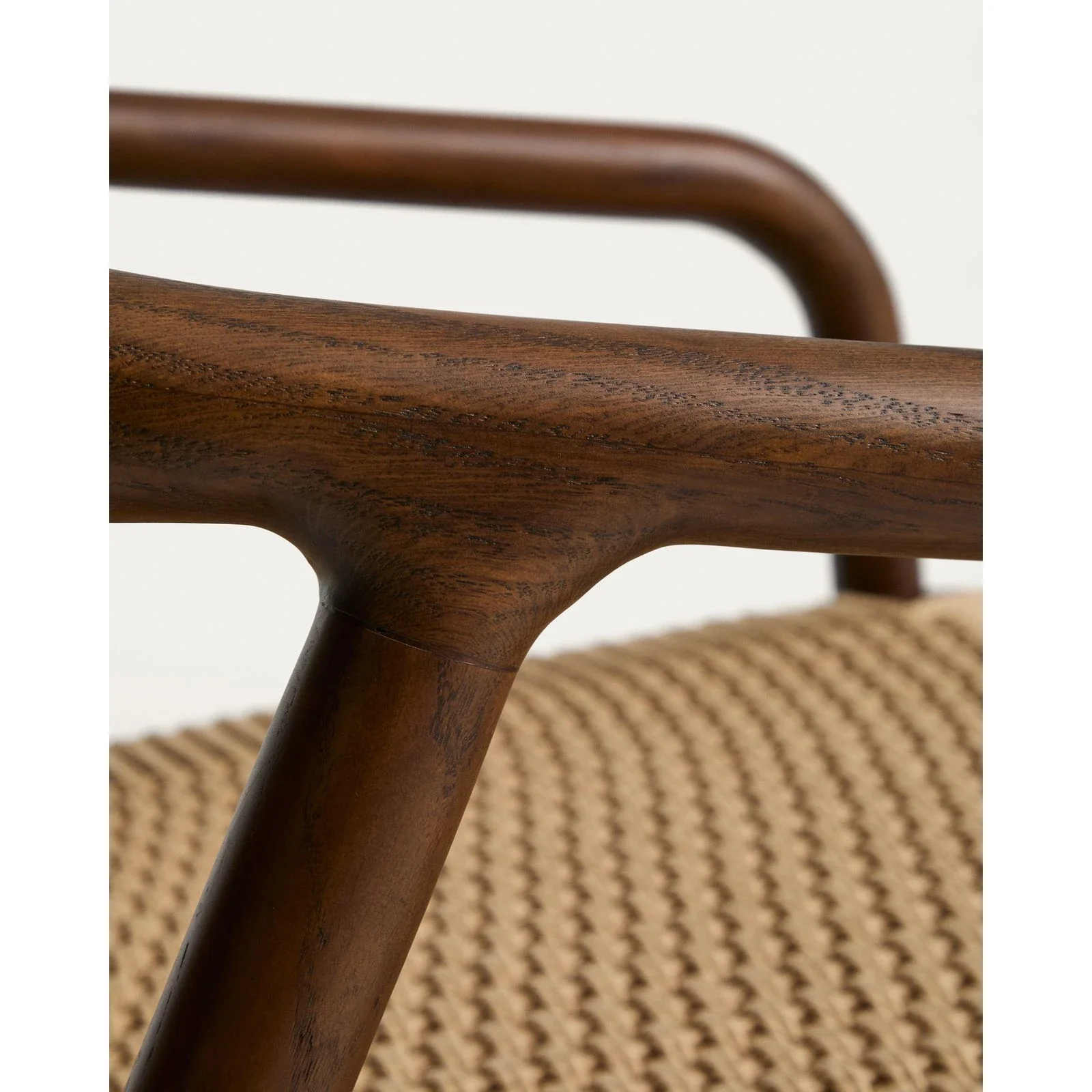 Sessel Derile aus massivem Eichenholz mit Finish und Papierseil FSC 100 % - Image 21