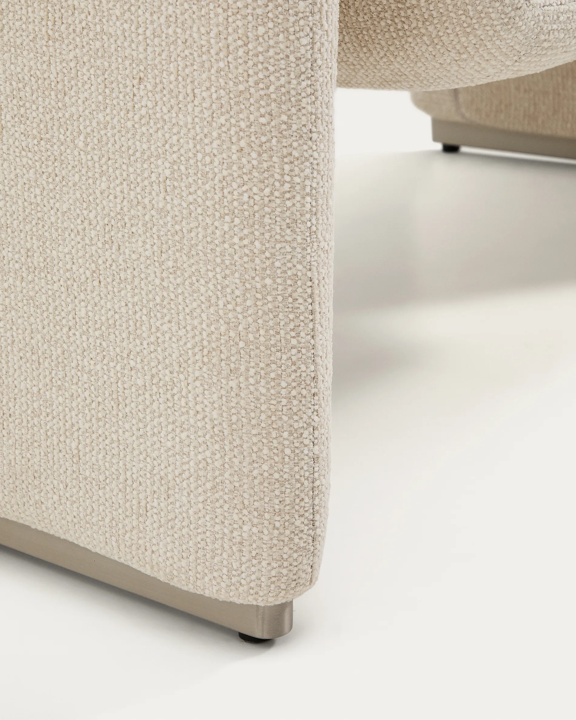 Sessel Melvia mit beiger Chenille - Image 12
