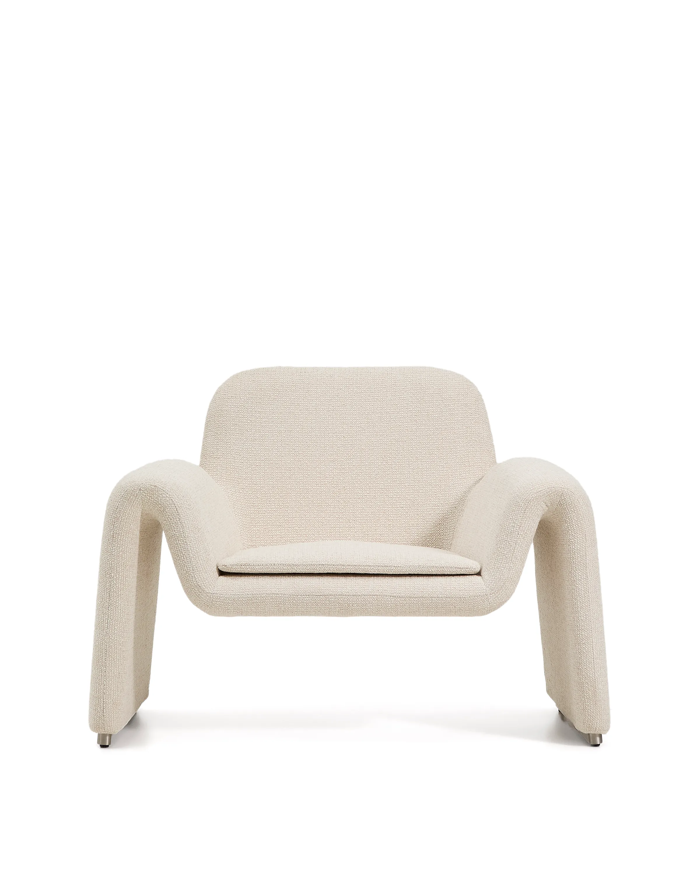 Sessel Melvia mit beiger Chenille - Image 6