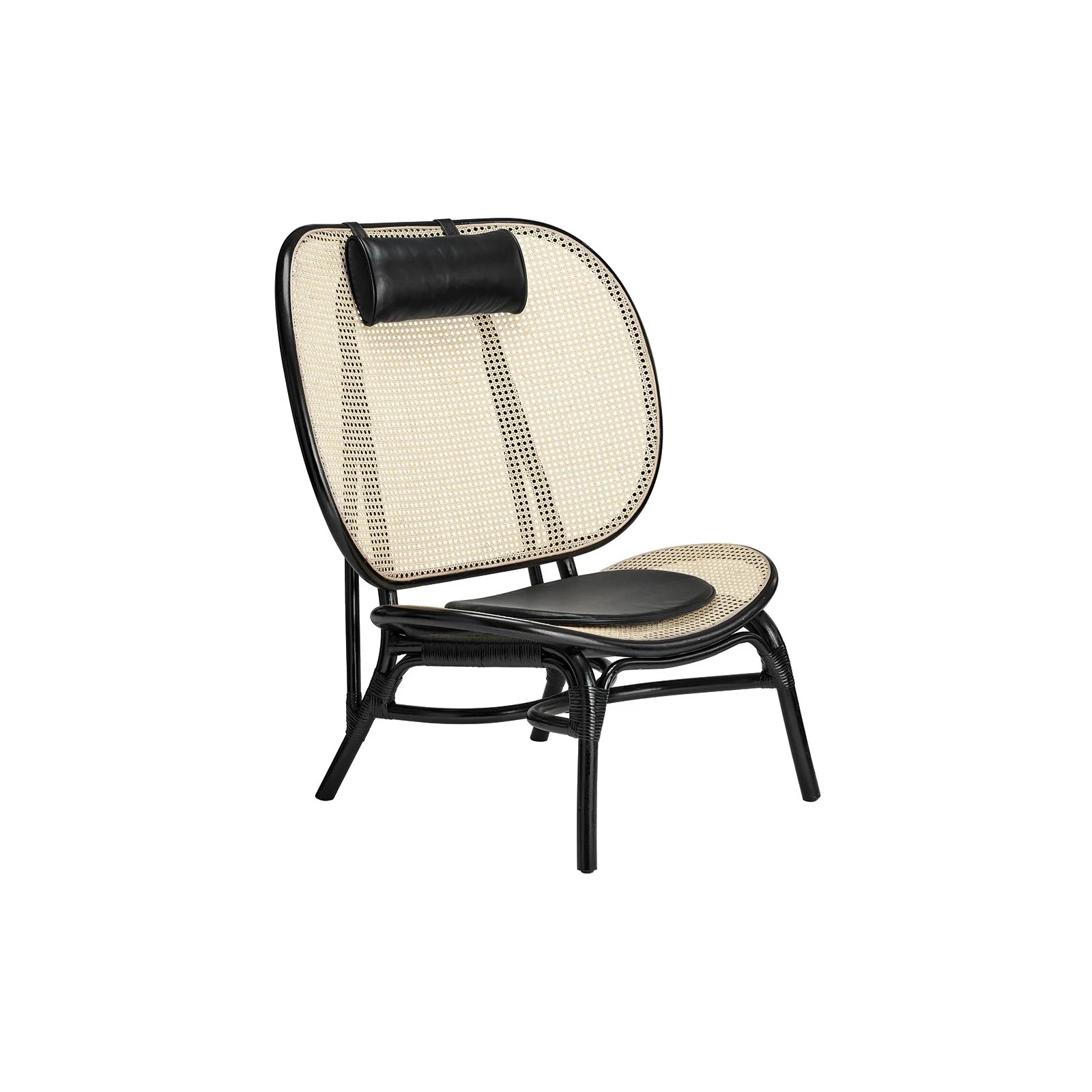 Sessel Nomad aus Bambus und Rattan, 90x77×100 cm