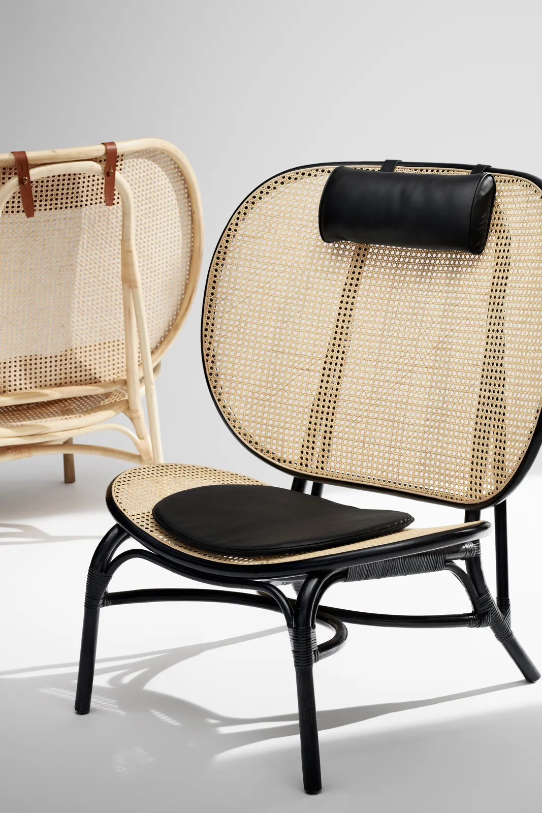 Sessel Nomad aus Bambus und Rattan, 90x77×100 cm - Image 2