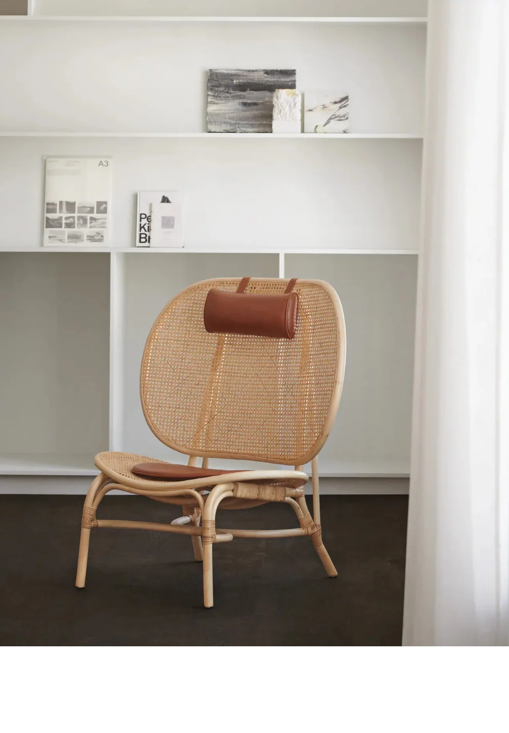 Sessel Nomad aus Bambus und Rattan, 90x77×100 cm - Image 8