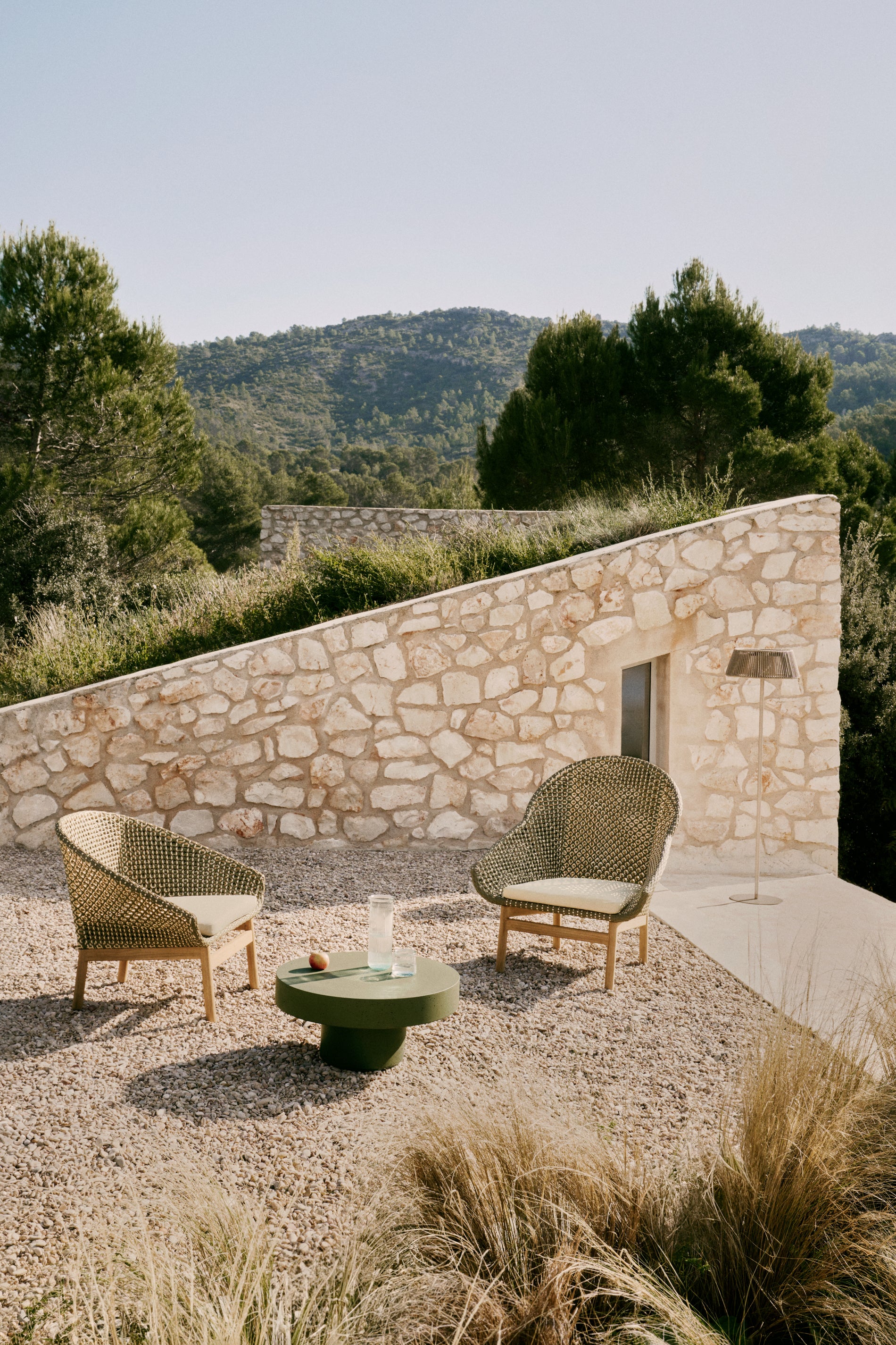 Sessel Olbia aus synthetischem Rattan und massivem Teakholz FSC 100 % - Image 3