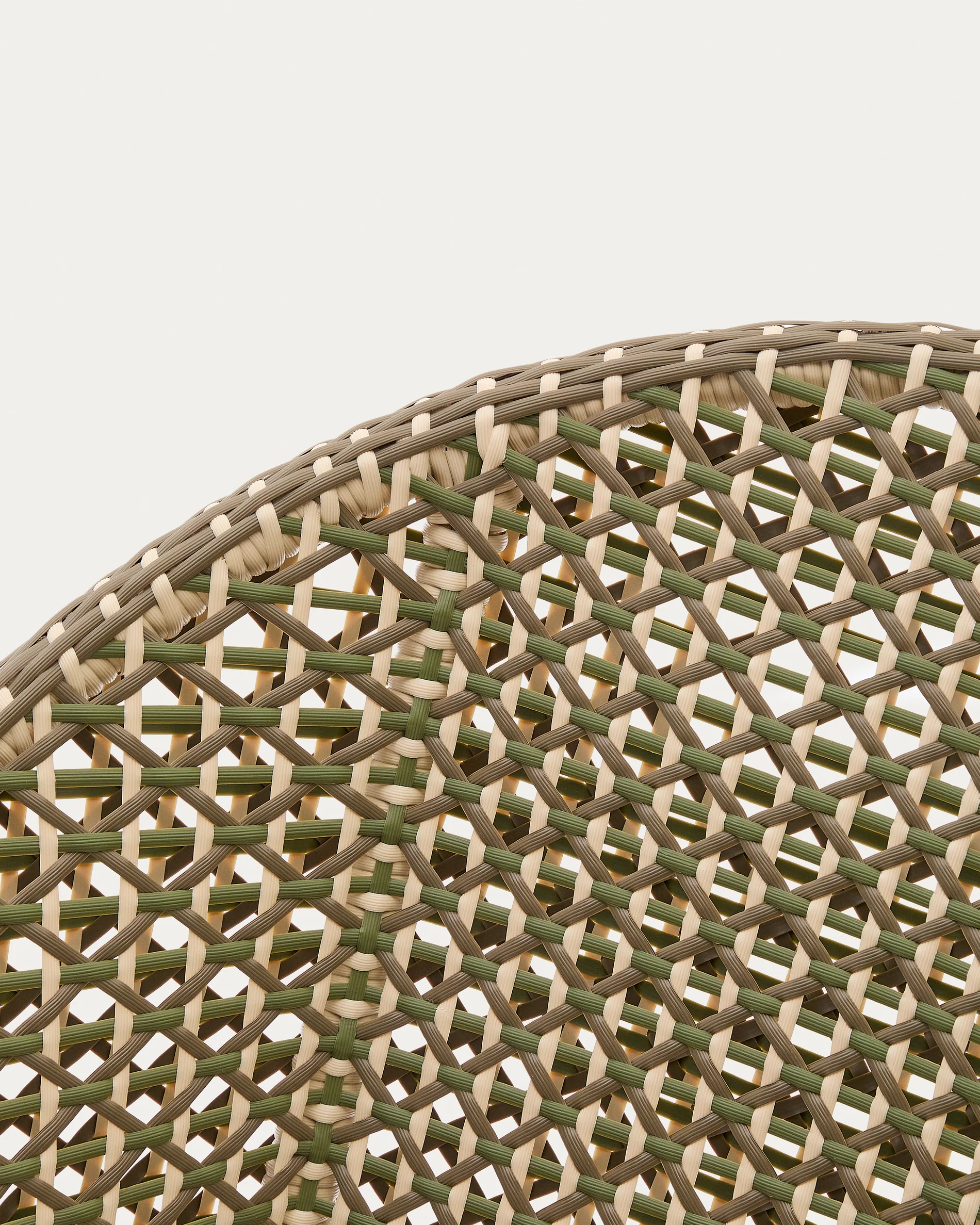 Sessel Olbia mit hoher Rückenlehne aus synthetischem Rattan und massivem Teakholz FSC 100 % - Image 10