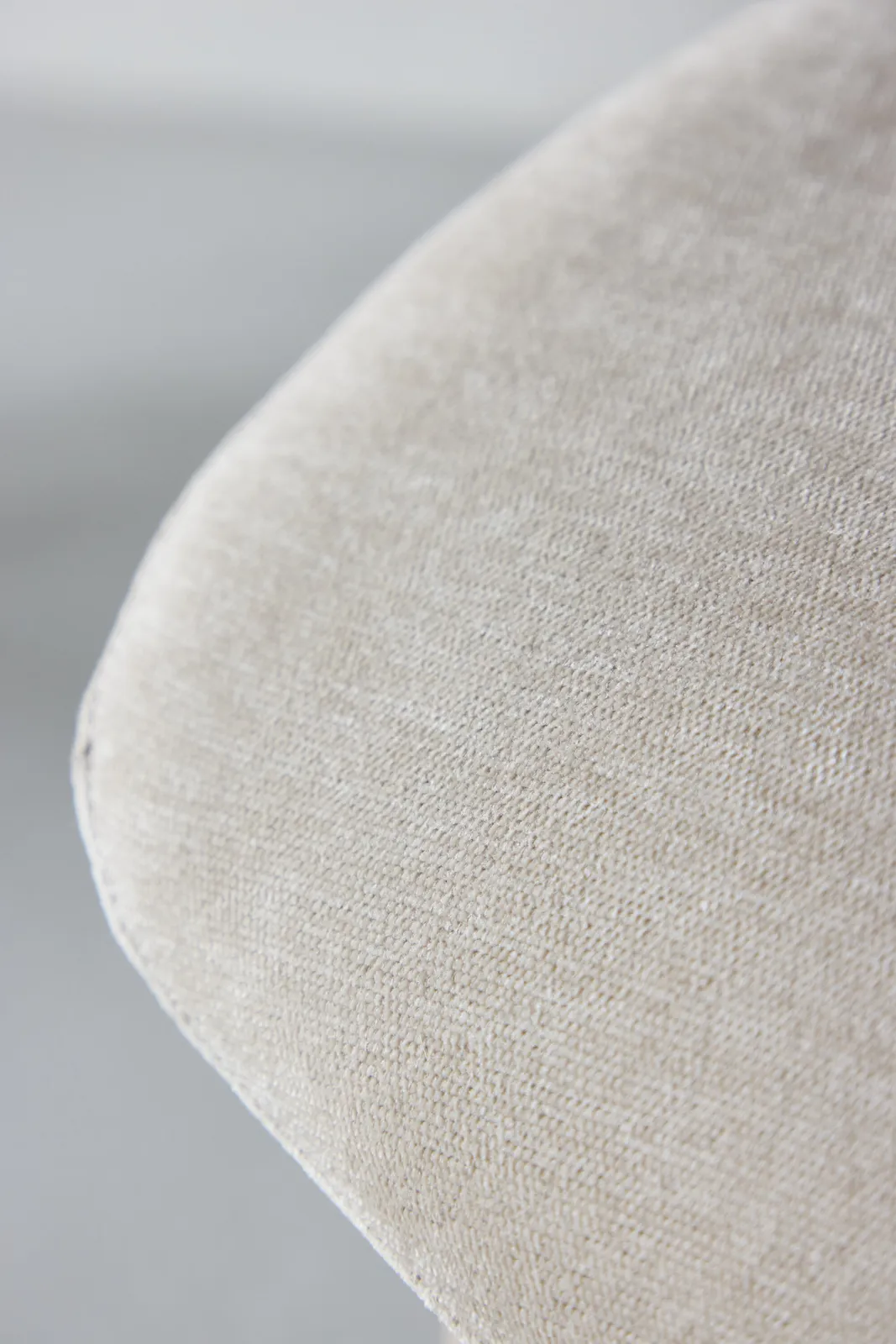Sessel Rile aus Gummiholz in tünchenfarbenem Beige - Image 5