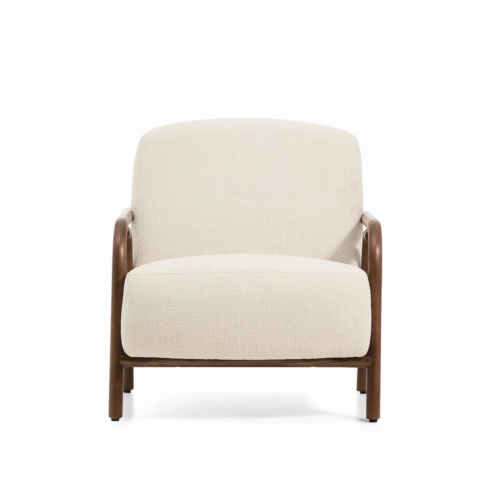 Sessel Sylo aus Chenille und massivem Eschenholz, FSC 100 % - Image 29