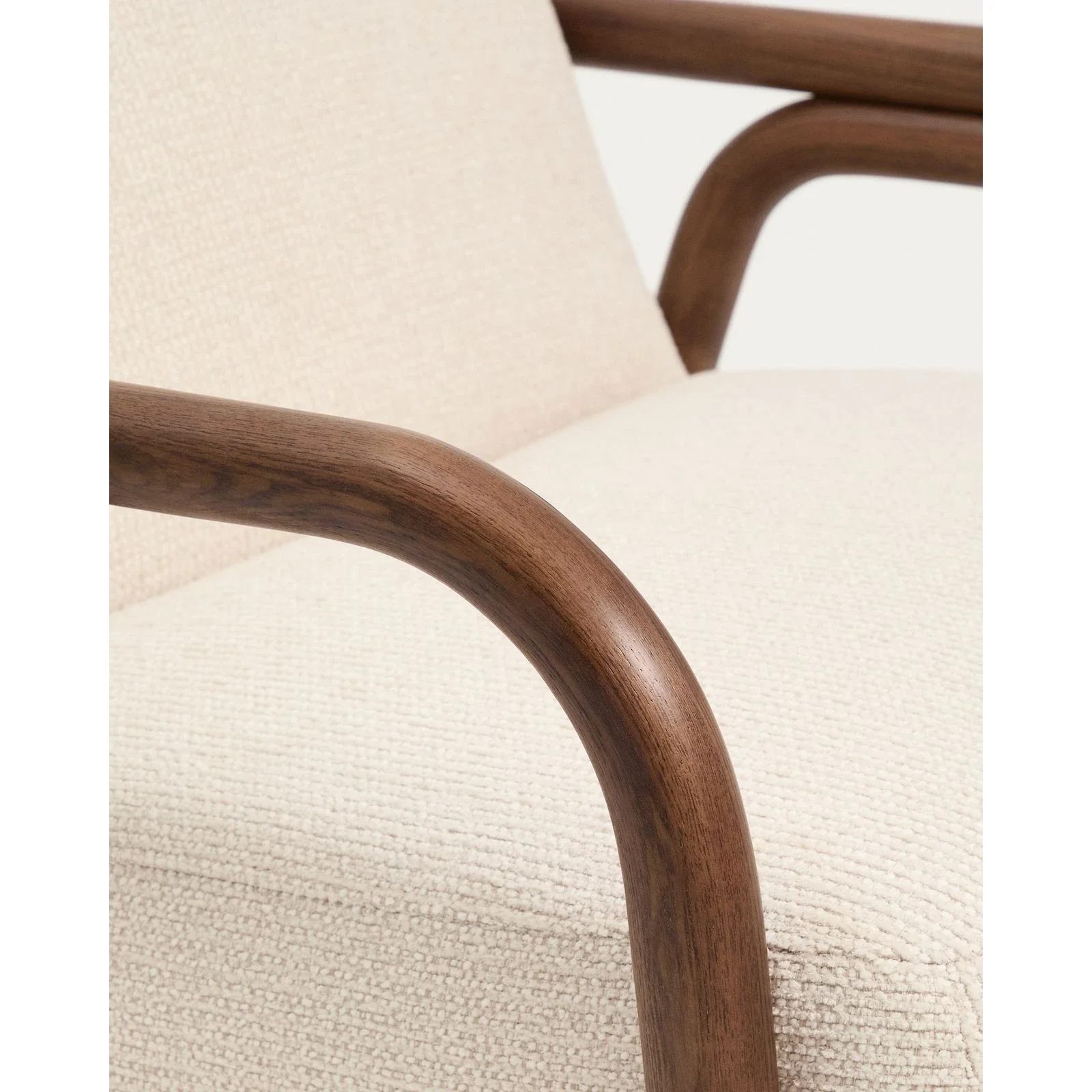 Sessel Sylo aus Chenille und massivem Eschenholz, FSC 100 % - Image 33