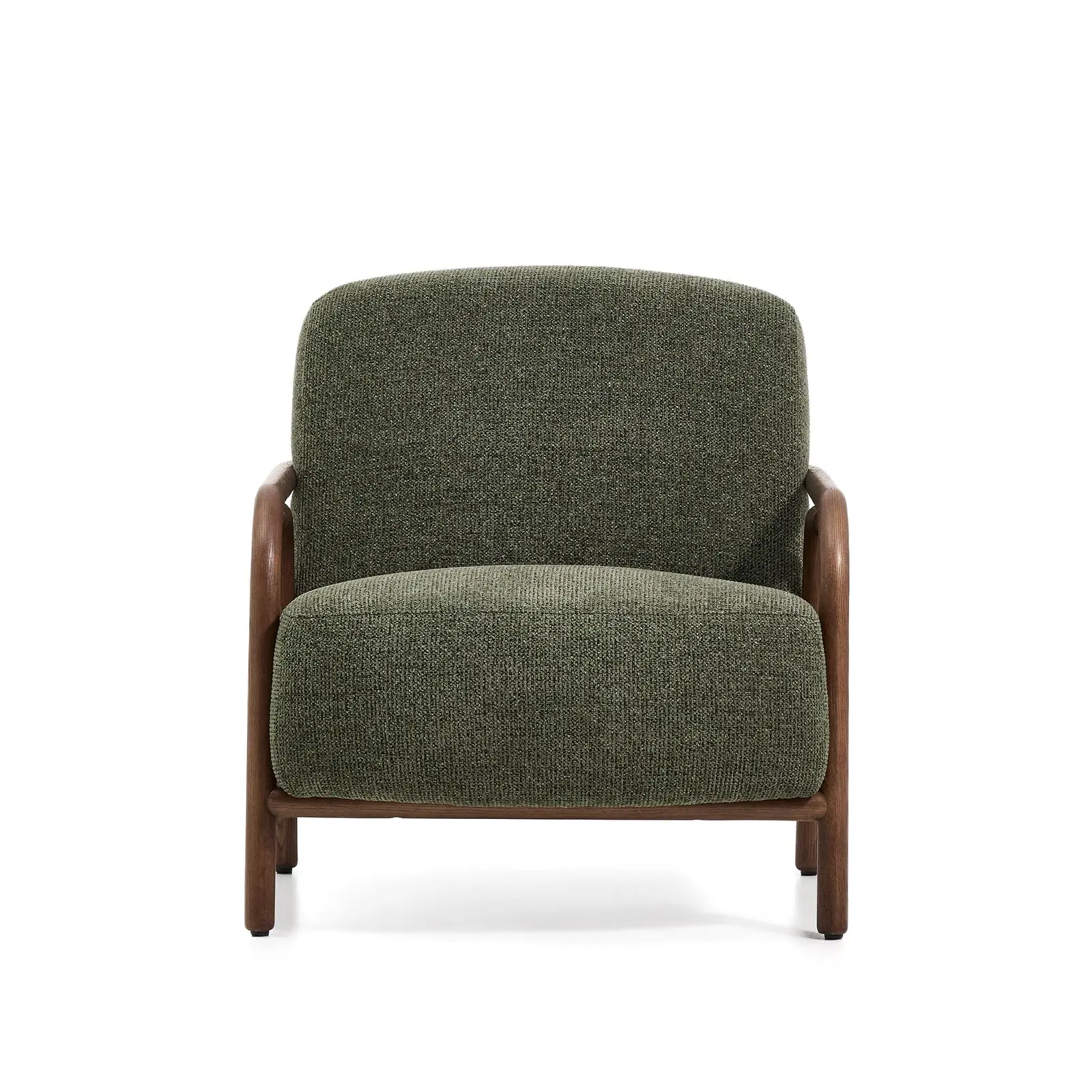 Sessel Sylo aus Chenille und massivem Eschenholz, FSC 100 % - Image 40