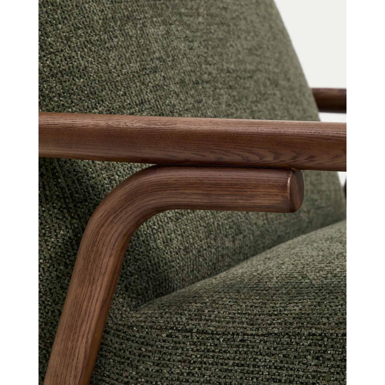 Sessel Sylo aus Chenille und massivem Eschenholz, FSC 100 % - Image 45
