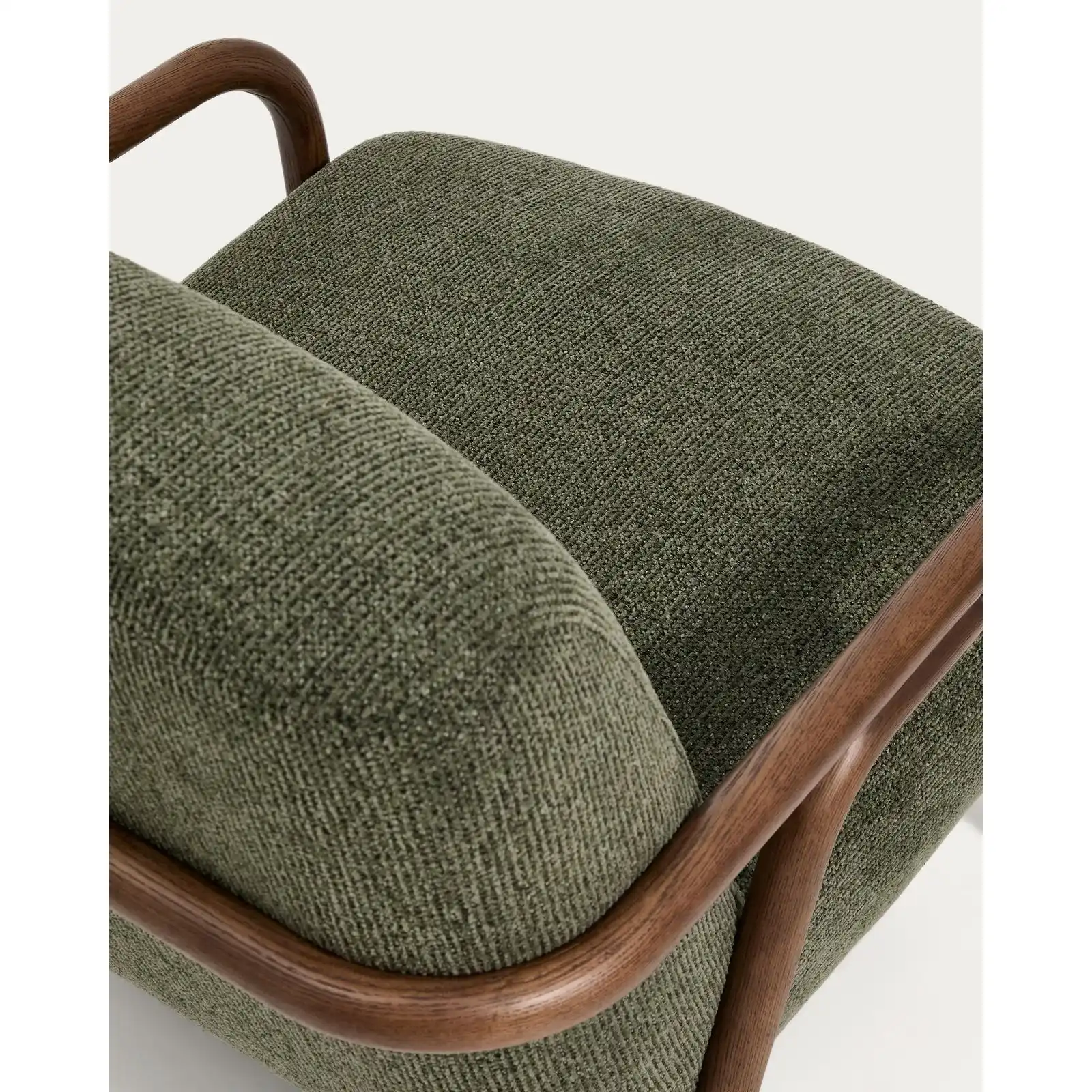 Sessel Sylo aus Chenille und massivem Eschenholz, FSC 100 % - Image 46