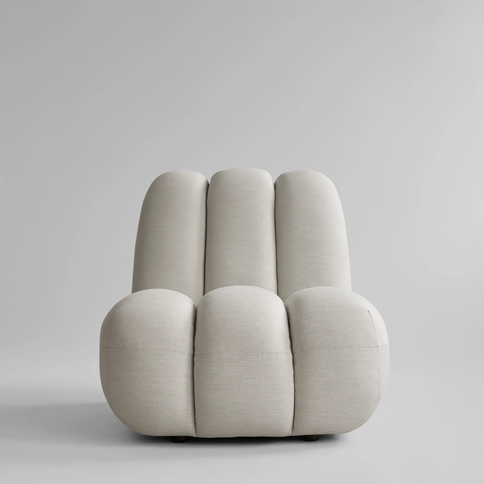 Sessel Toe aus Olefin, Sunproof in Warm Ash