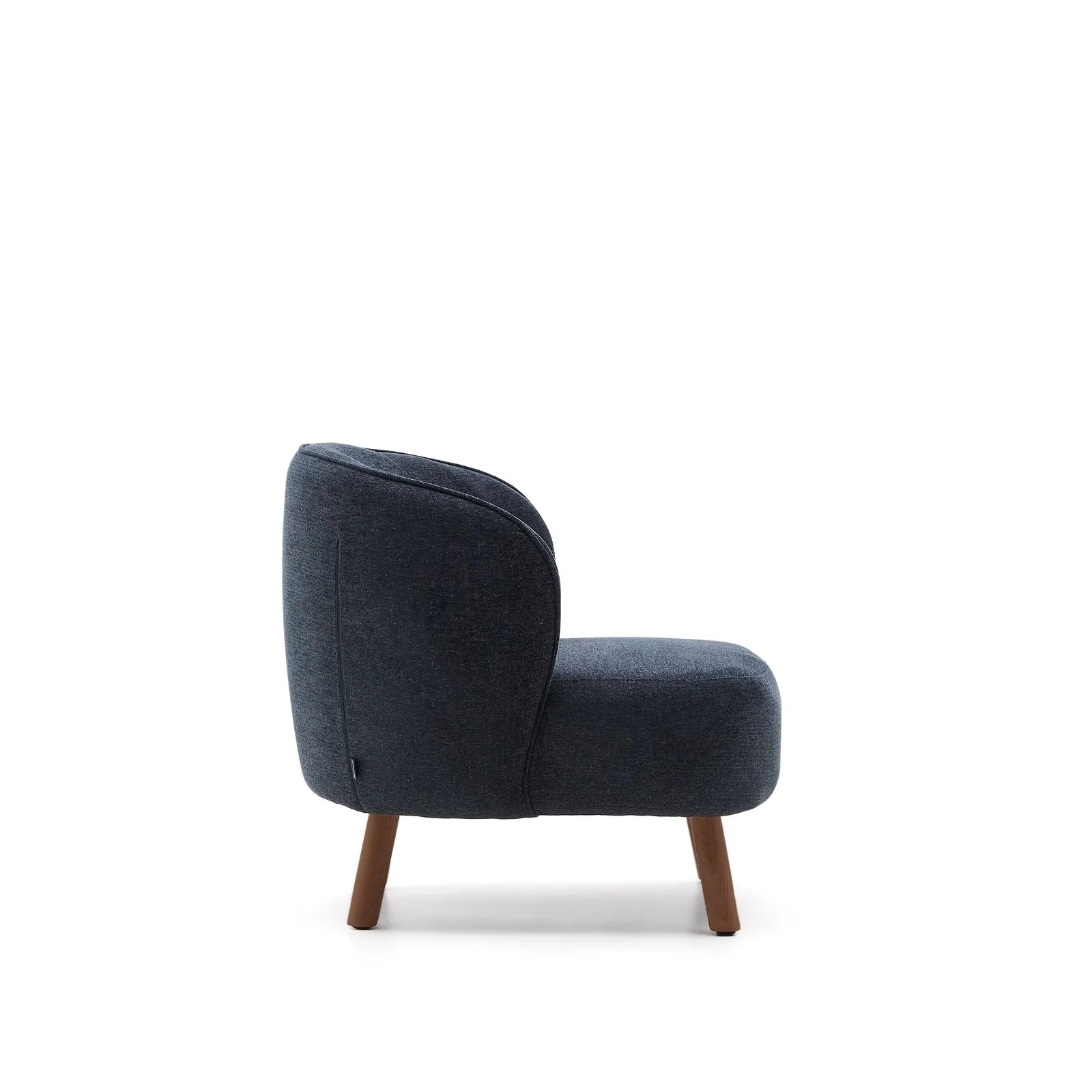 Sessel Ulit aus beiger Chenille oder Lammfellimitat mit Beinen aus massivem Eschenholz - Image 12