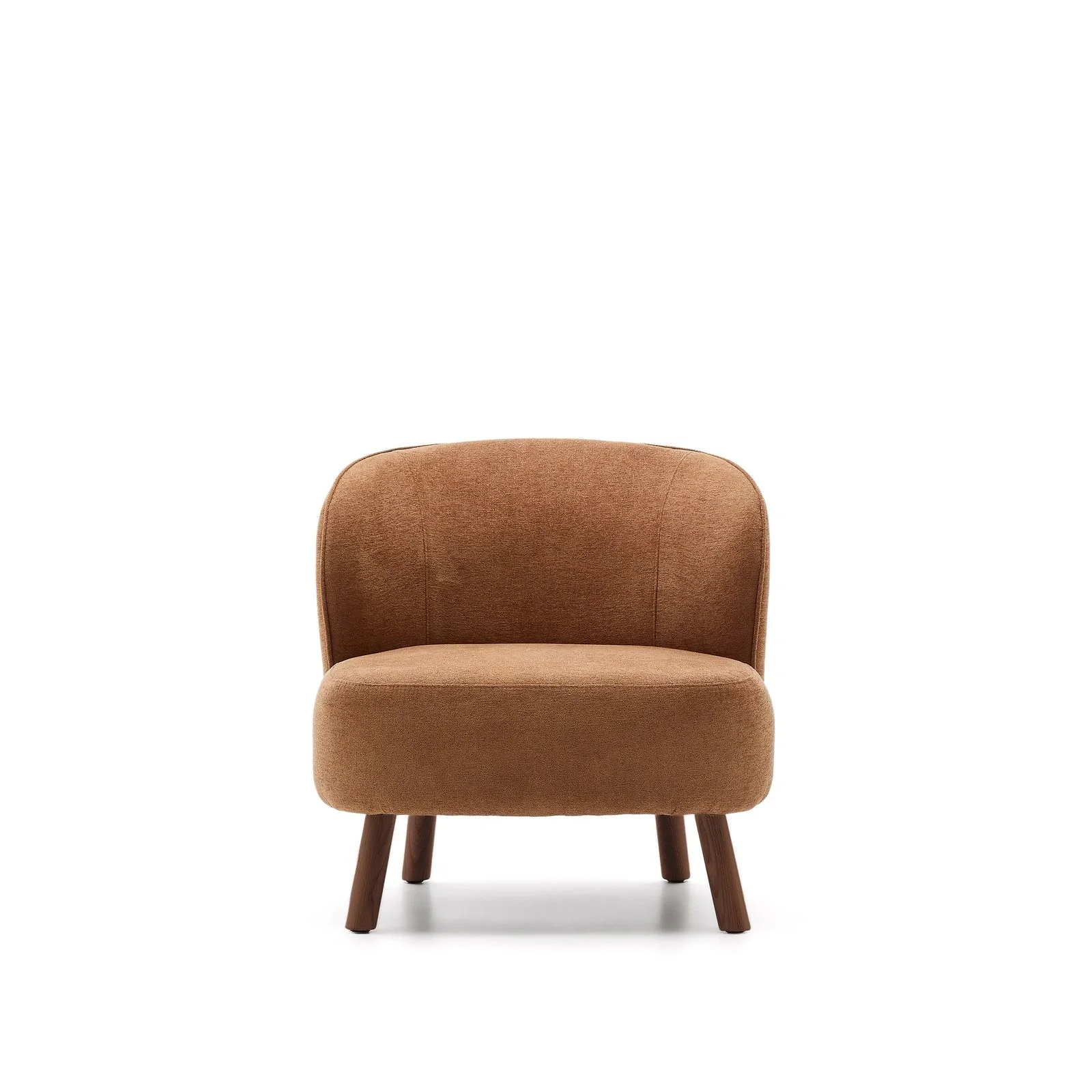 Sessel Ulit aus beiger Chenille oder Lammfellimitat mit Beinen aus massivem Eschenholz - Image 27